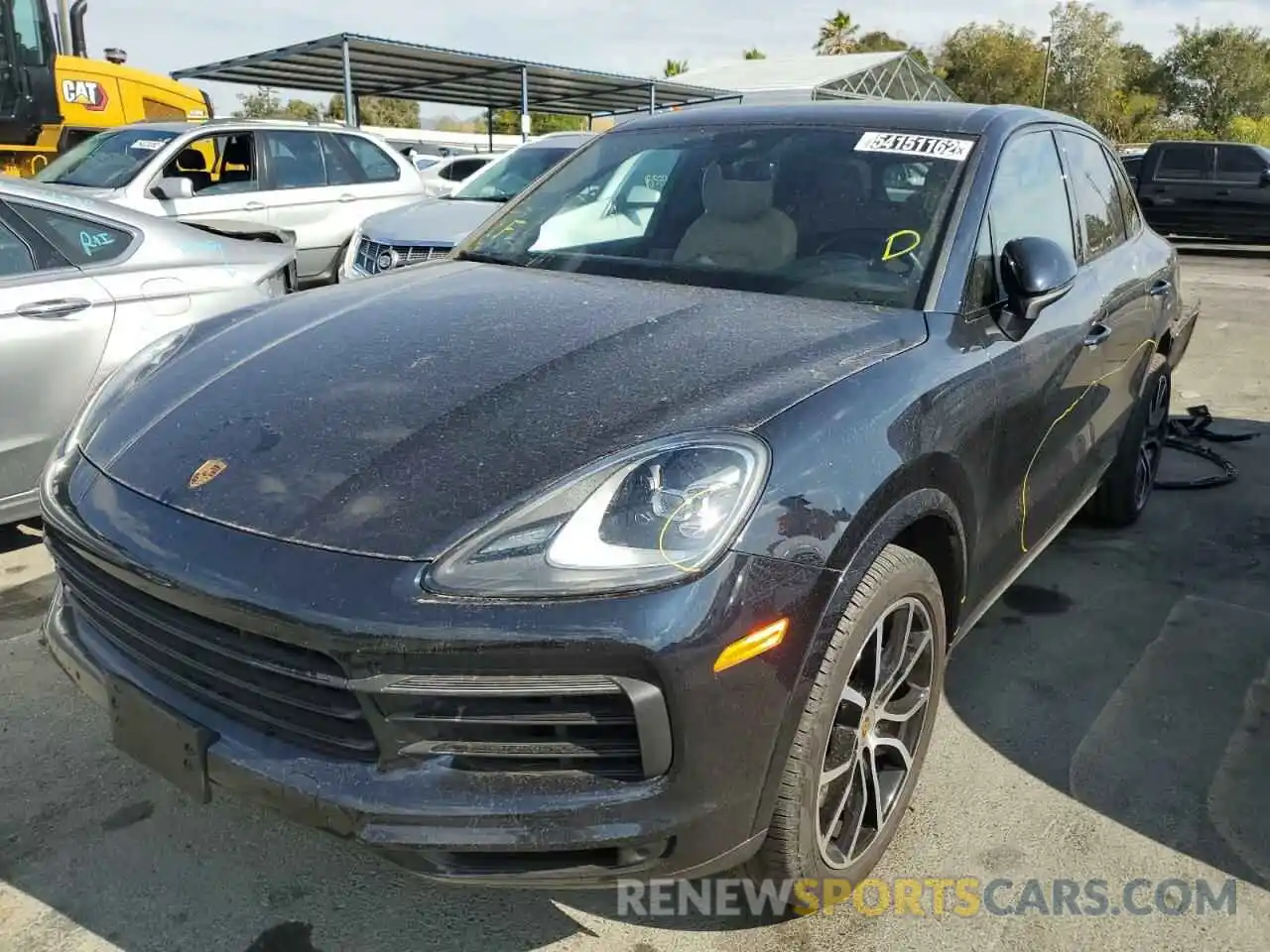 2 Photograph of a damaged car WP1AA2AYXKDA09221 PORSCHE CAYENNE 2019