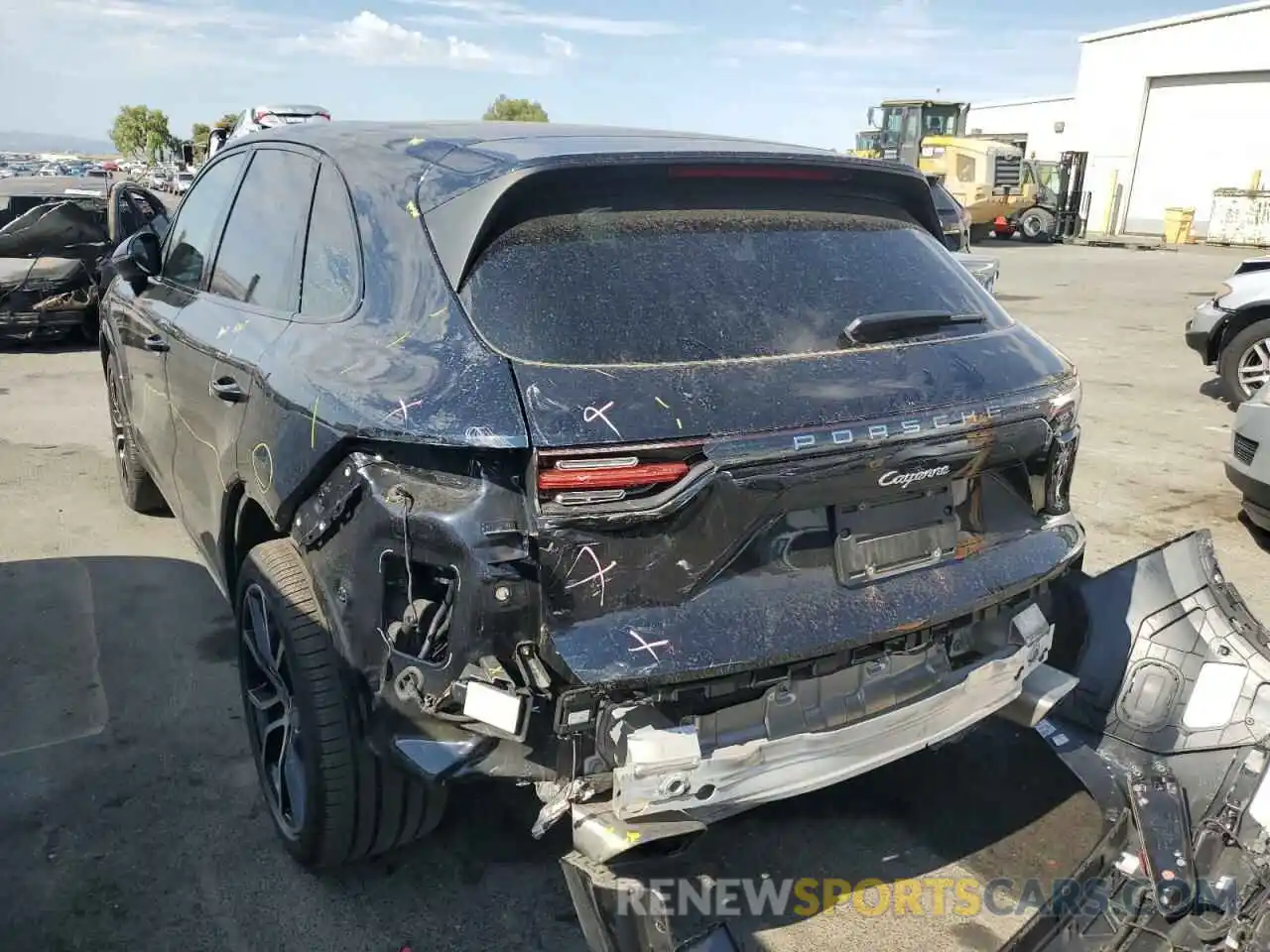 3 Photograph of a damaged car WP1AA2AYXKDA09221 PORSCHE CAYENNE 2019