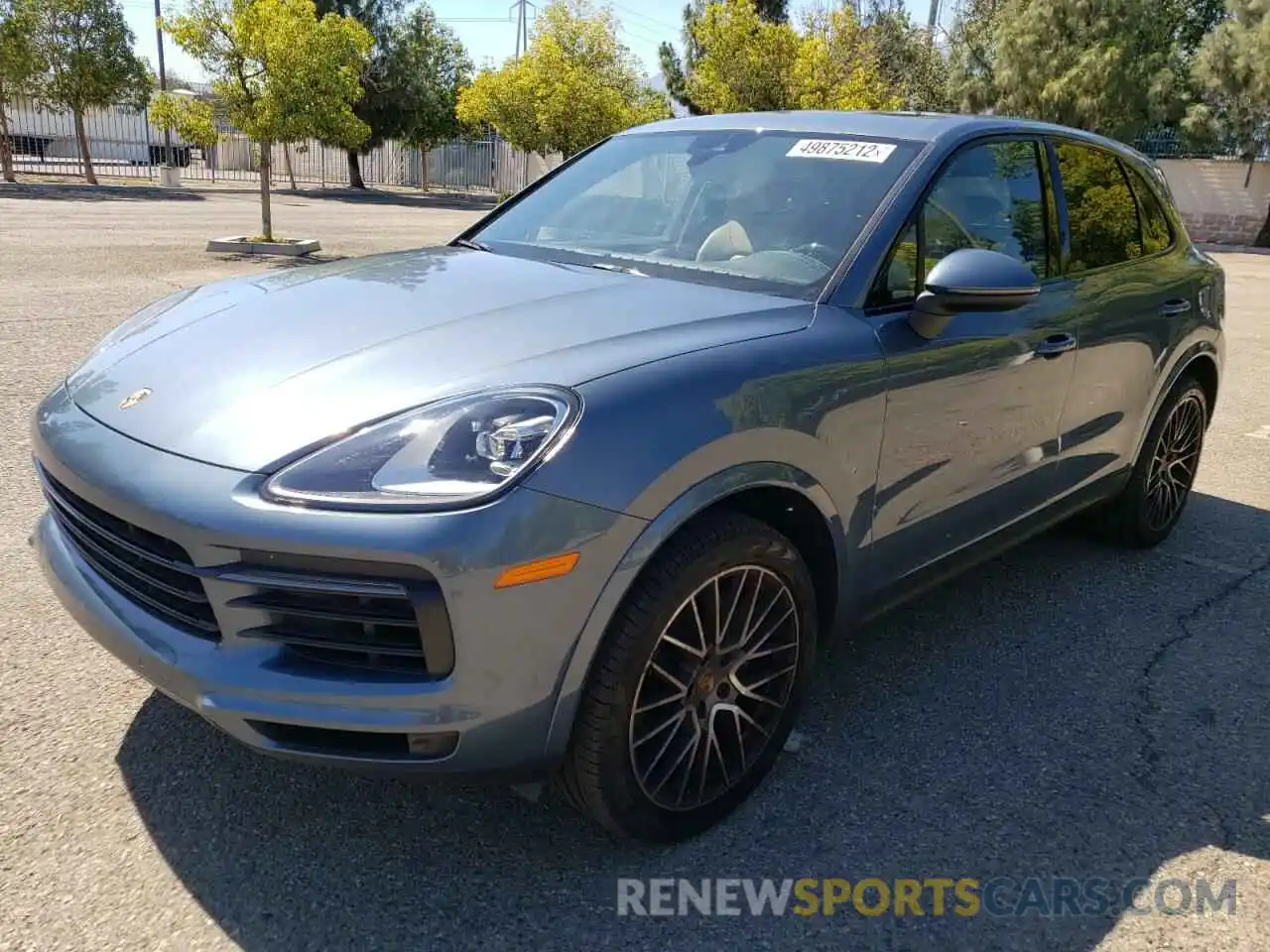 2 Фотография поврежденного автомобиля WP1AA2AYXKDA09722 PORSCHE CAYENNE 2019