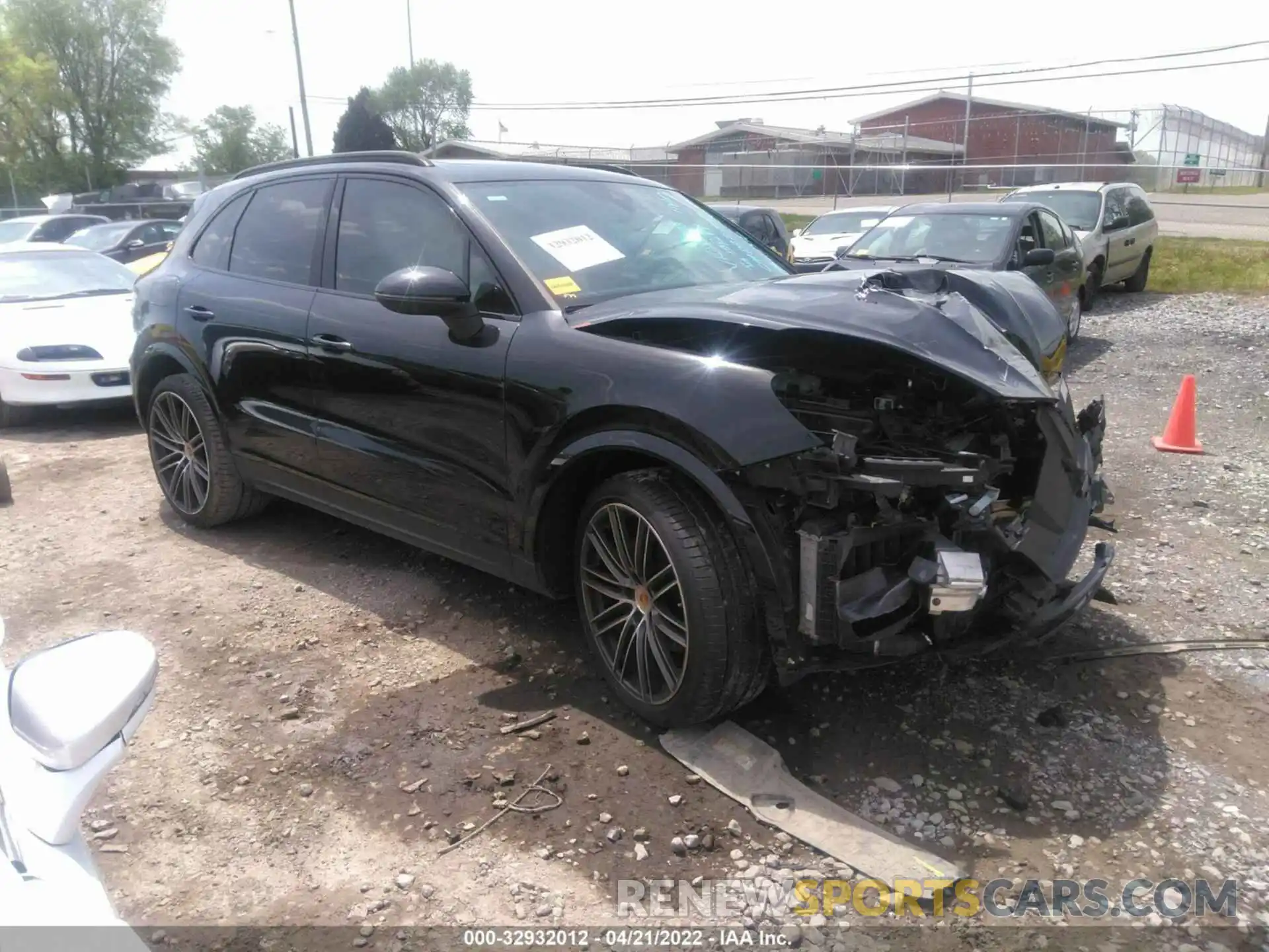 1 Photograph of a damaged car WP1AA2AYXKDA12376 PORSCHE CAYENNE 2019