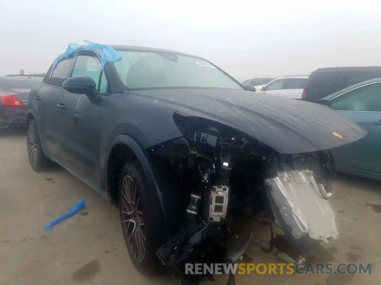 1 Photograph of a damaged car WP1AA2AYXKDA12426 PORSCHE CAYENNE 2019