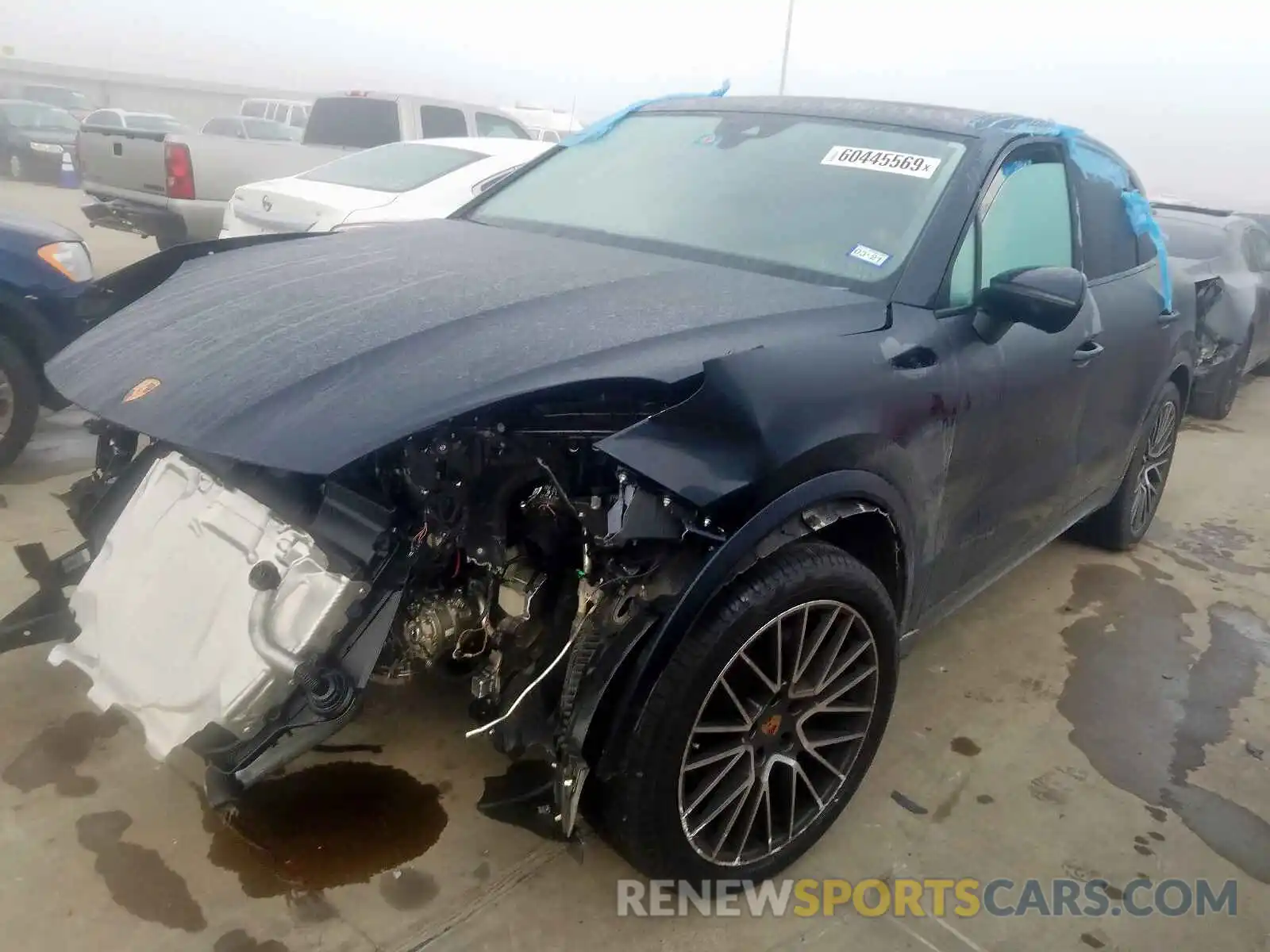 2 Photograph of a damaged car WP1AA2AYXKDA12426 PORSCHE CAYENNE 2019