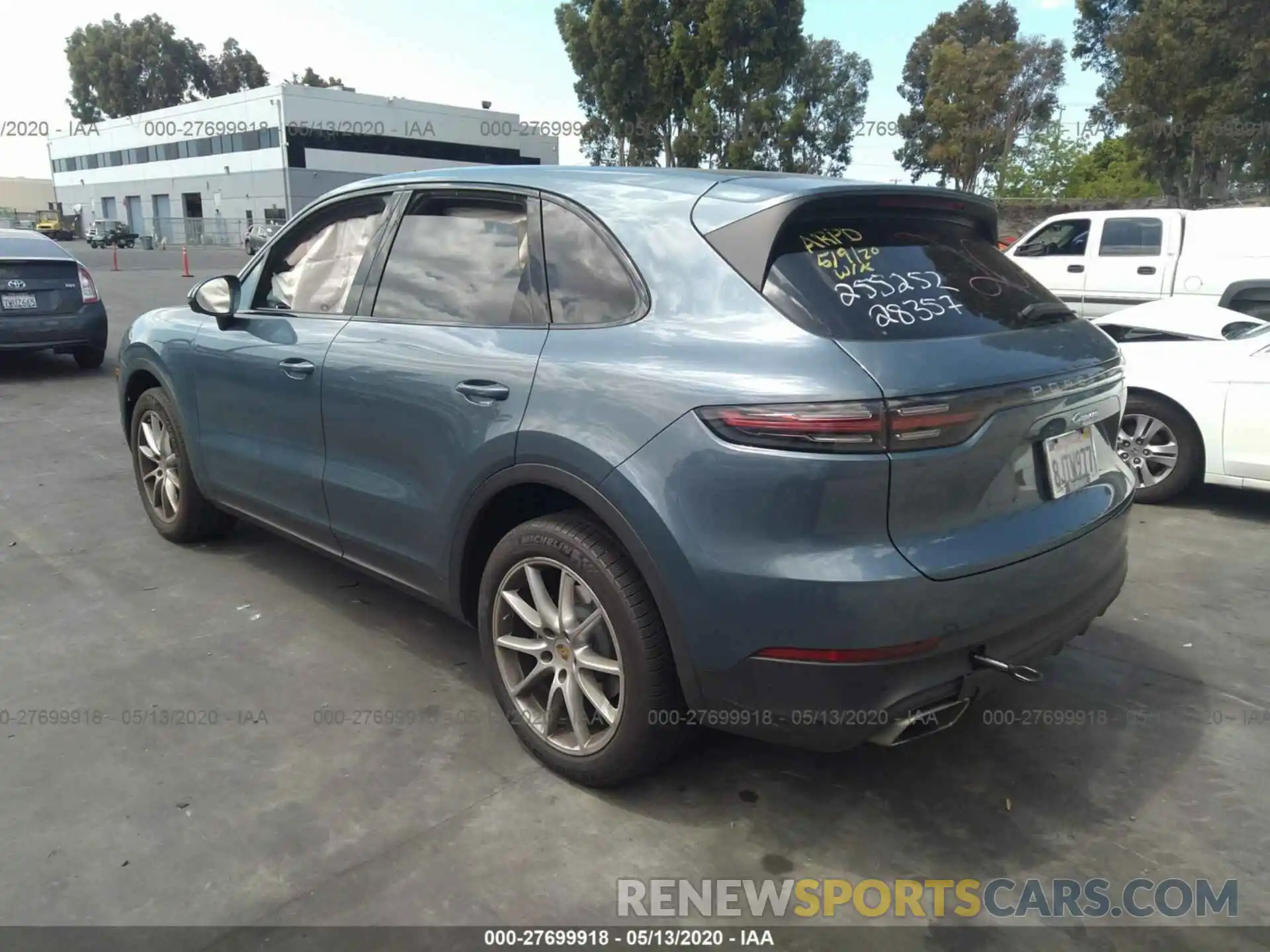 3 Photograph of a damaged car WP1AA2AYXKDA12992 PORSCHE CAYENNE 2019