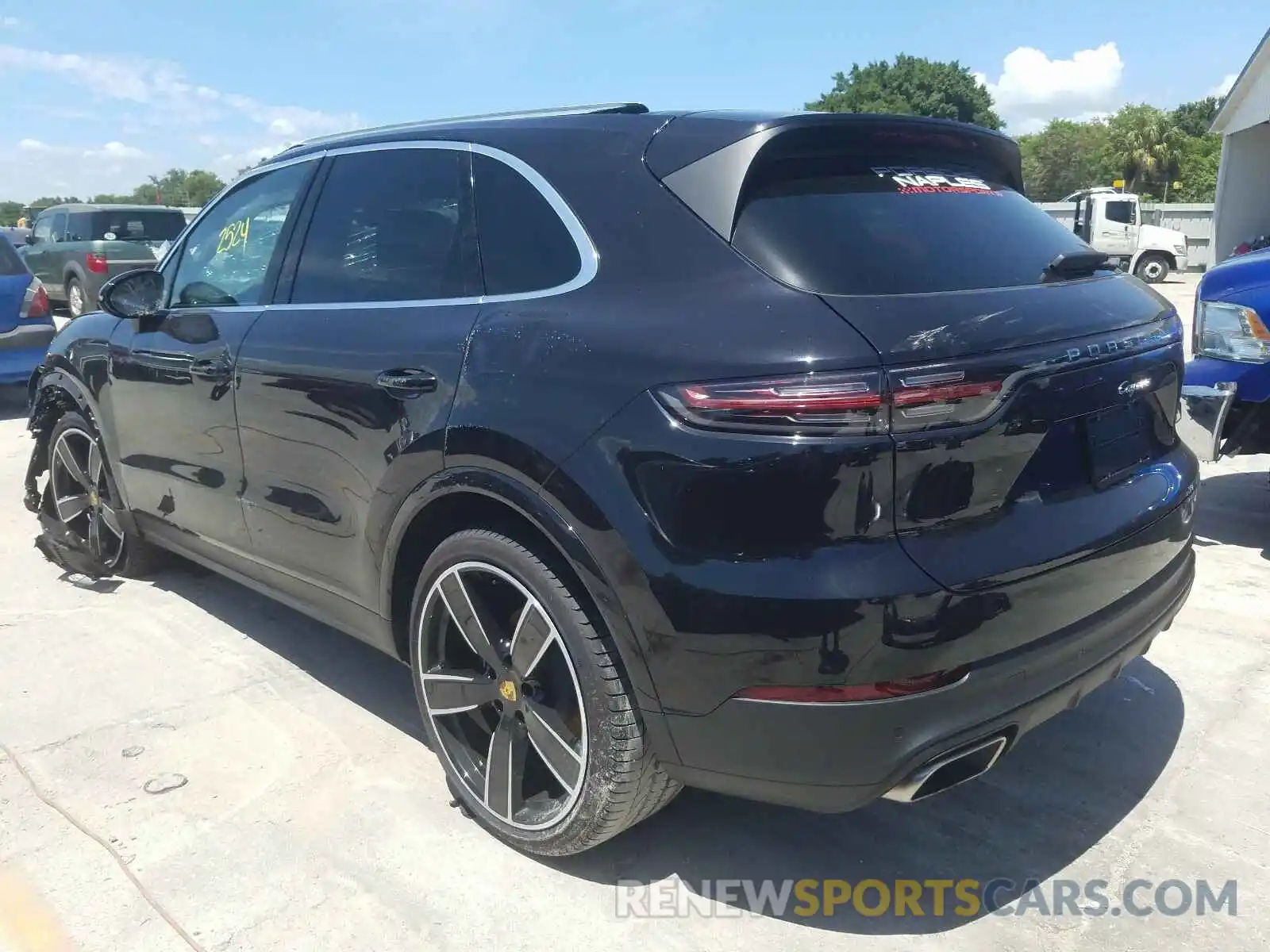 3 Фотография поврежденного автомобиля WP1AA2AYXKDA17433 PORSCHE CAYENNE 2019