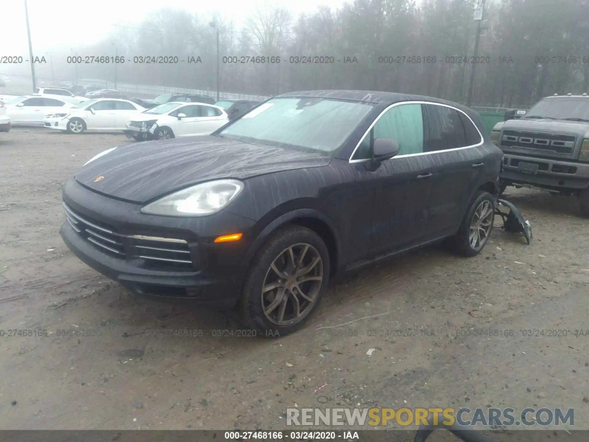 2 Photograph of a damaged car WP1AA2AYXKDA17755 PORSCHE CAYENNE 2019