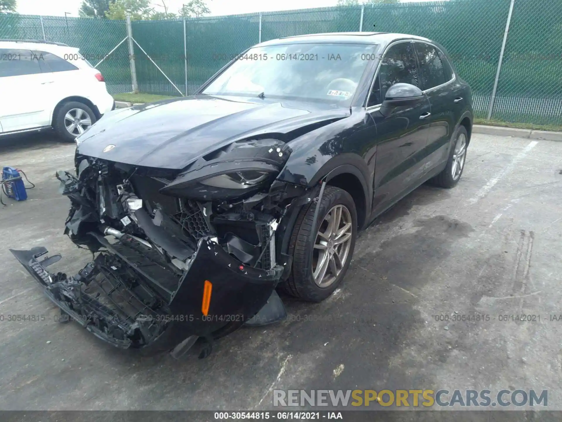 2 Photograph of a damaged car WP1AA2AYXKDA18145 PORSCHE CAYENNE 2019