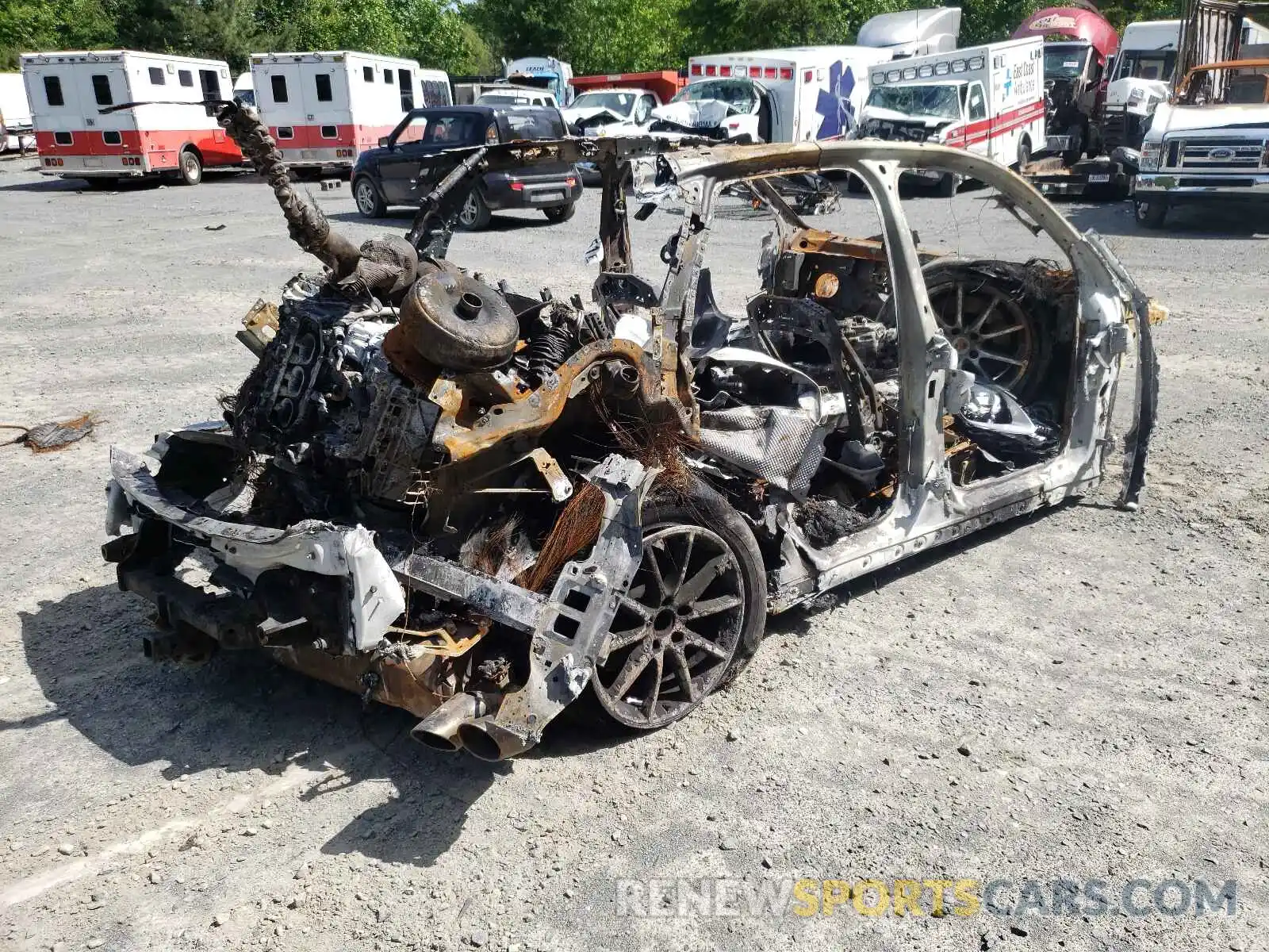 4 Photograph of a damaged car WP1AB2AY0KDA60871 PORSCHE CAYENNE 2019