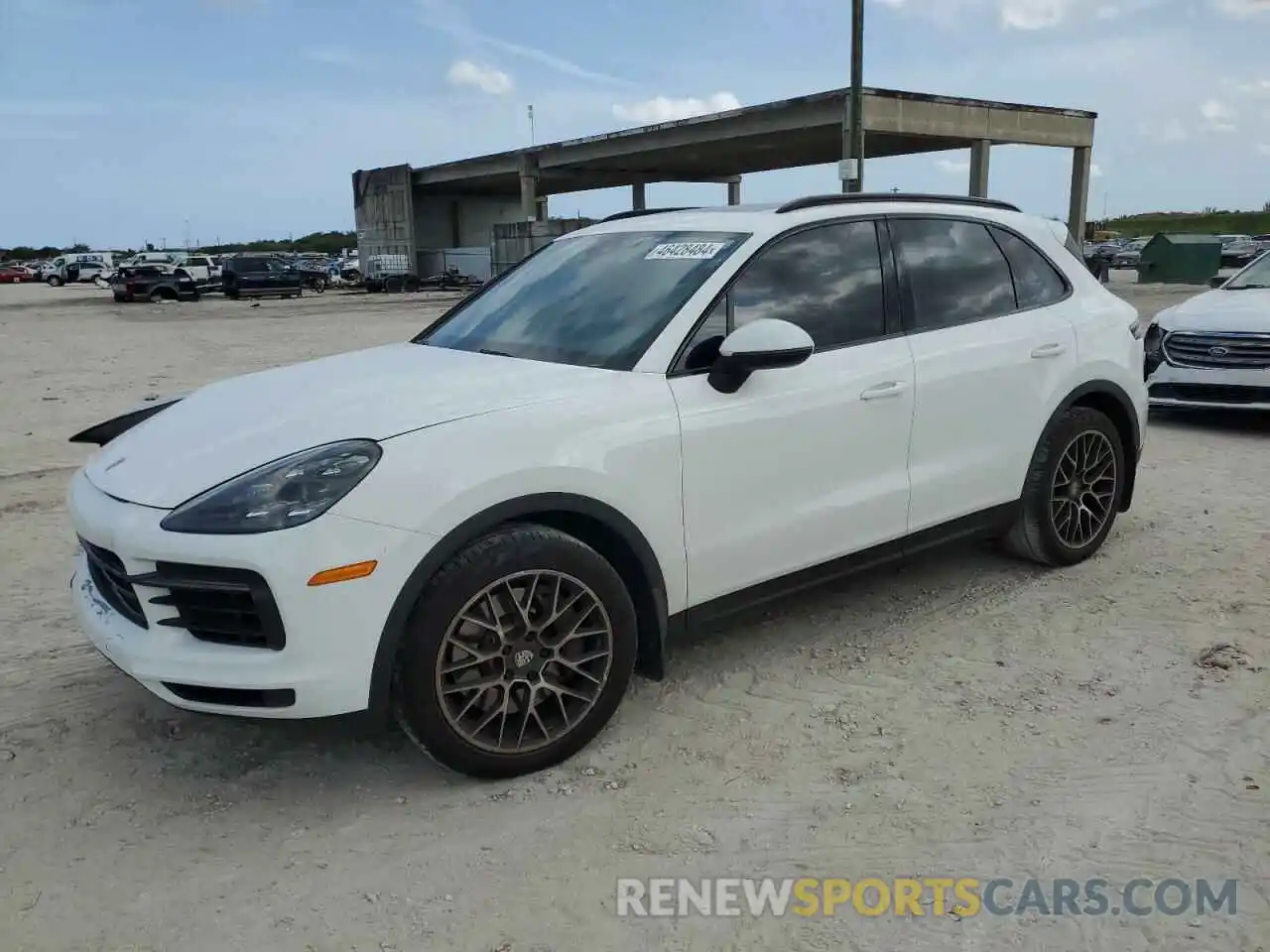 1 Photograph of a damaged car WP1AB2AY0KDA61051 PORSCHE CAYENNE 2019