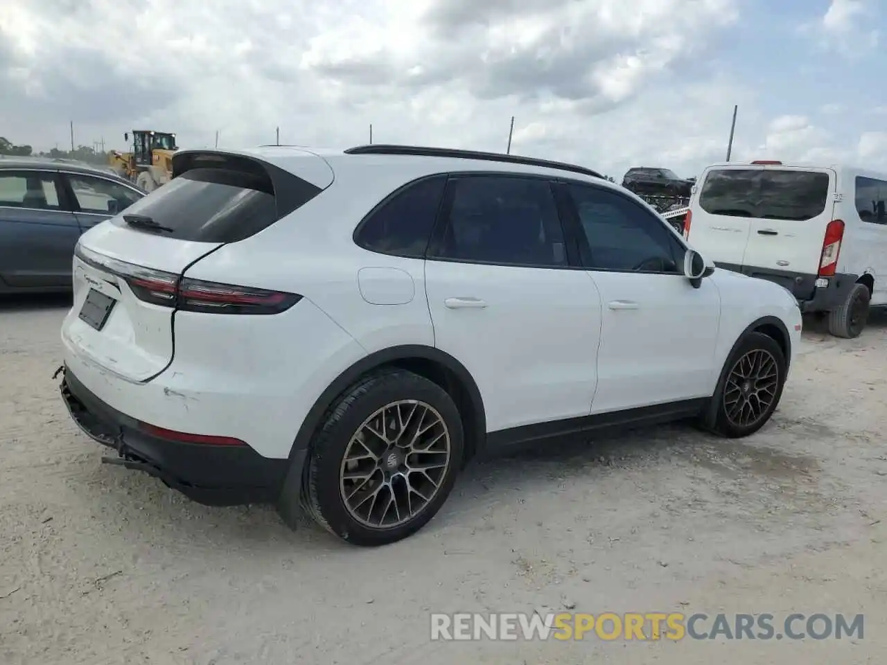 3 Photograph of a damaged car WP1AB2AY0KDA61051 PORSCHE CAYENNE 2019