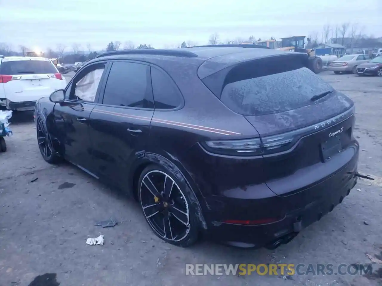 3 Фотография поврежденного автомобиля WP1AB2AY0KDA61079 PORSCHE CAYENNE 2019