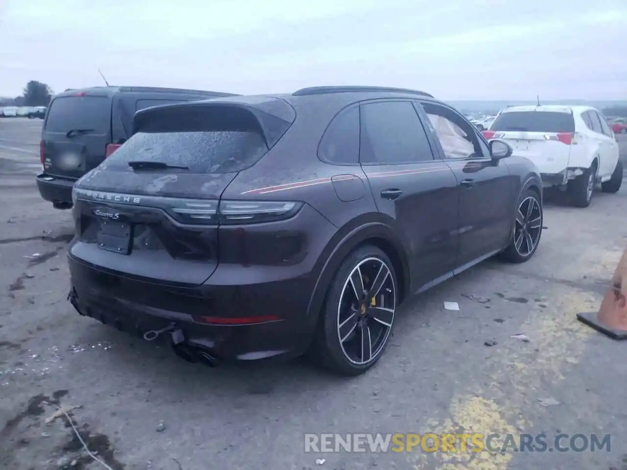 4 Фотография поврежденного автомобиля WP1AB2AY0KDA61079 PORSCHE CAYENNE 2019