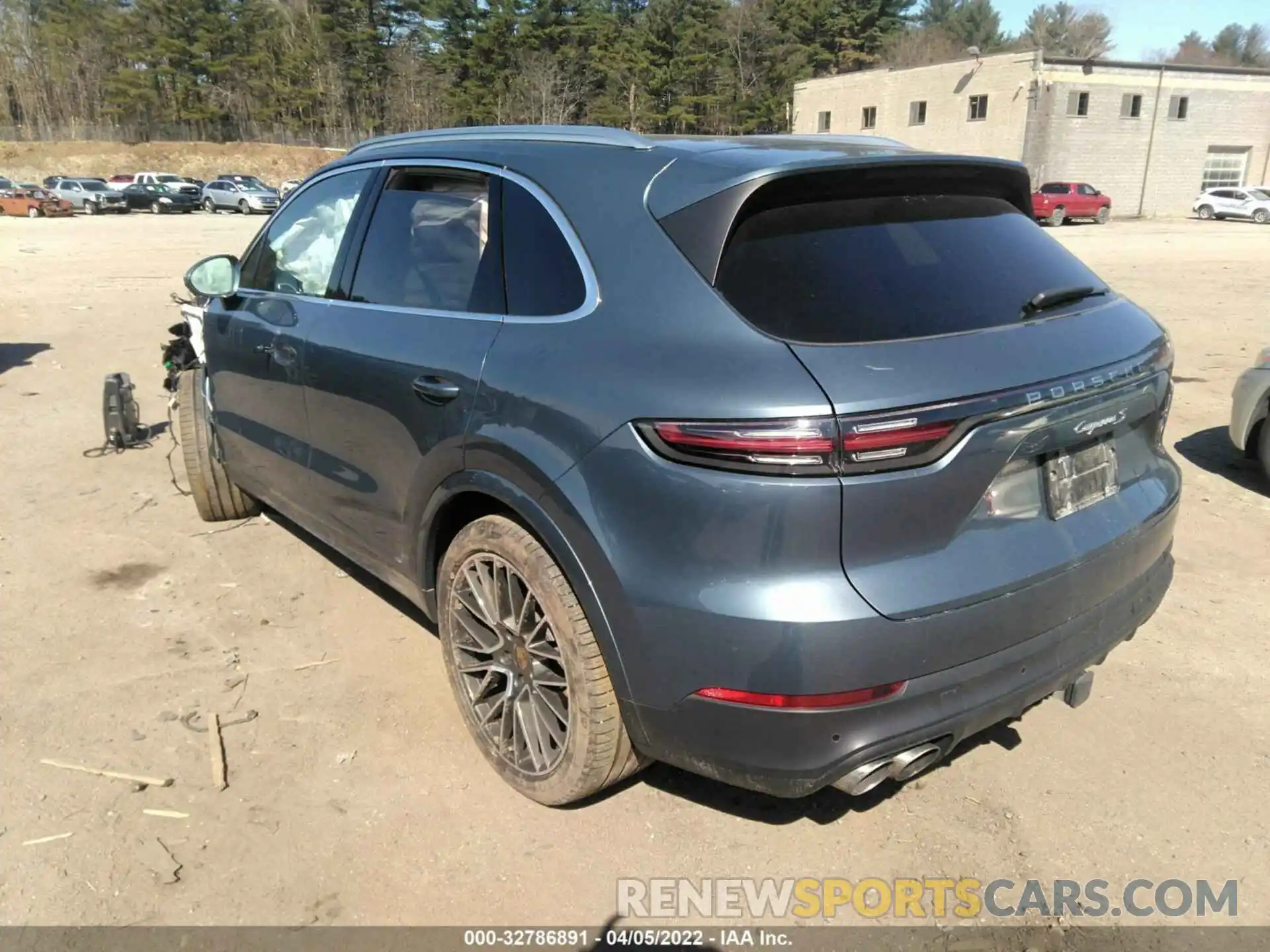 3 Photograph of a damaged car WP1AB2AY0KDA62202 PORSCHE CAYENNE 2019