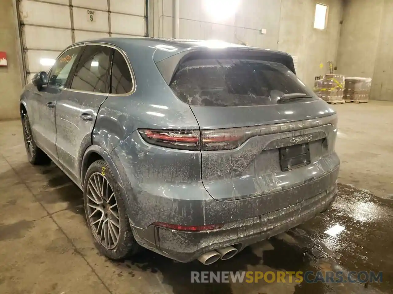 3 Photograph of a damaged car WP1AB2AY0KDA64421 PORSCHE CAYENNE 2019