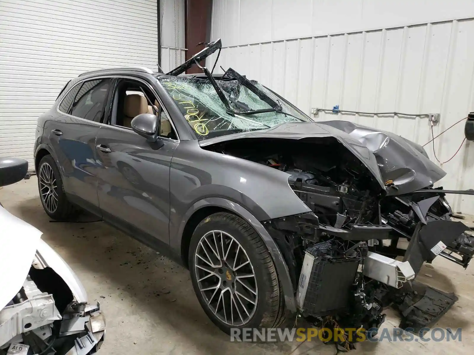 1 Photograph of a damaged car WP1AB2AY0KDA65102 PORSCHE CAYENNE 2019