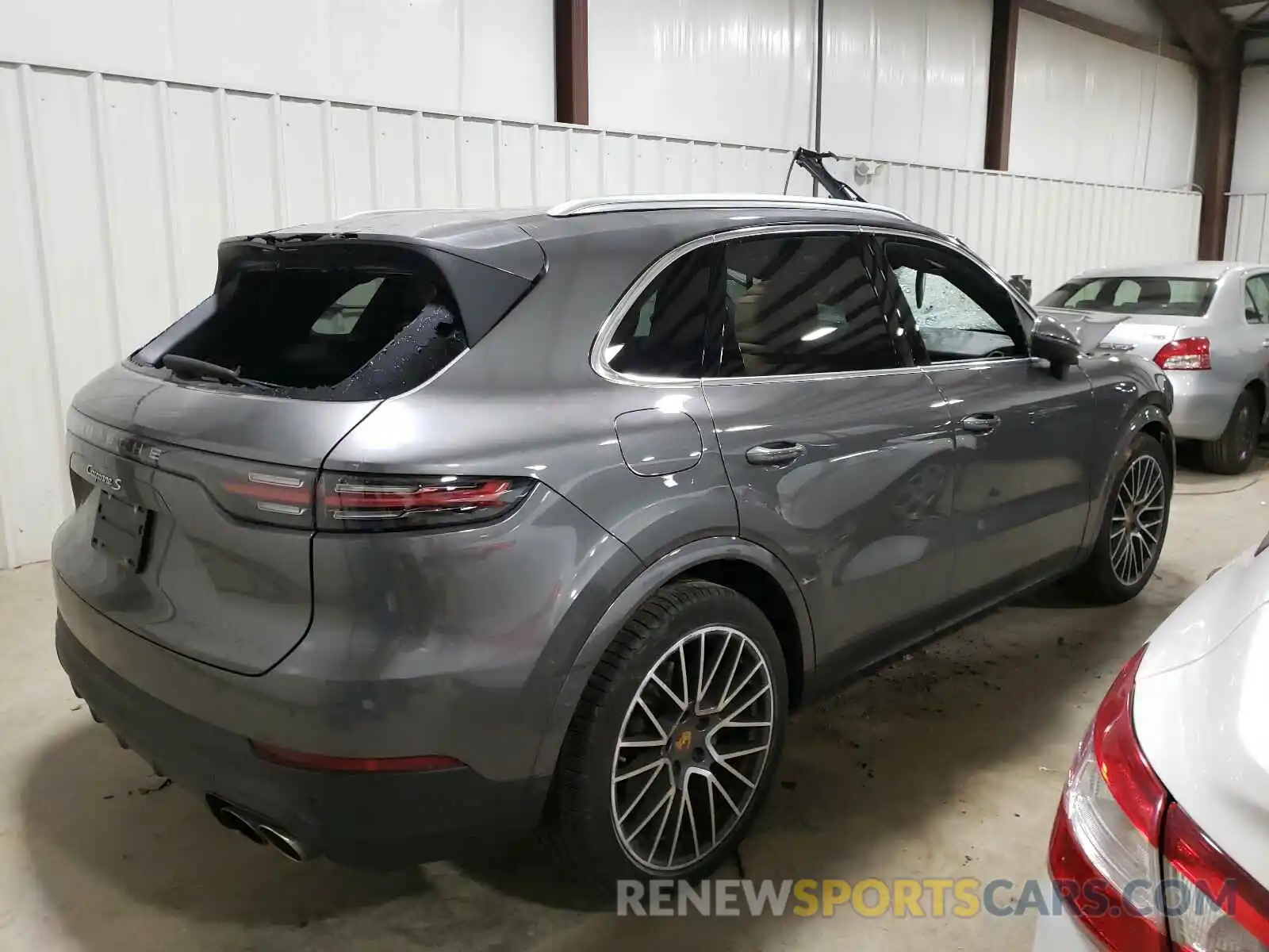 4 Фотография поврежденного автомобиля WP1AB2AY0KDA65102 PORSCHE CAYENNE 2019