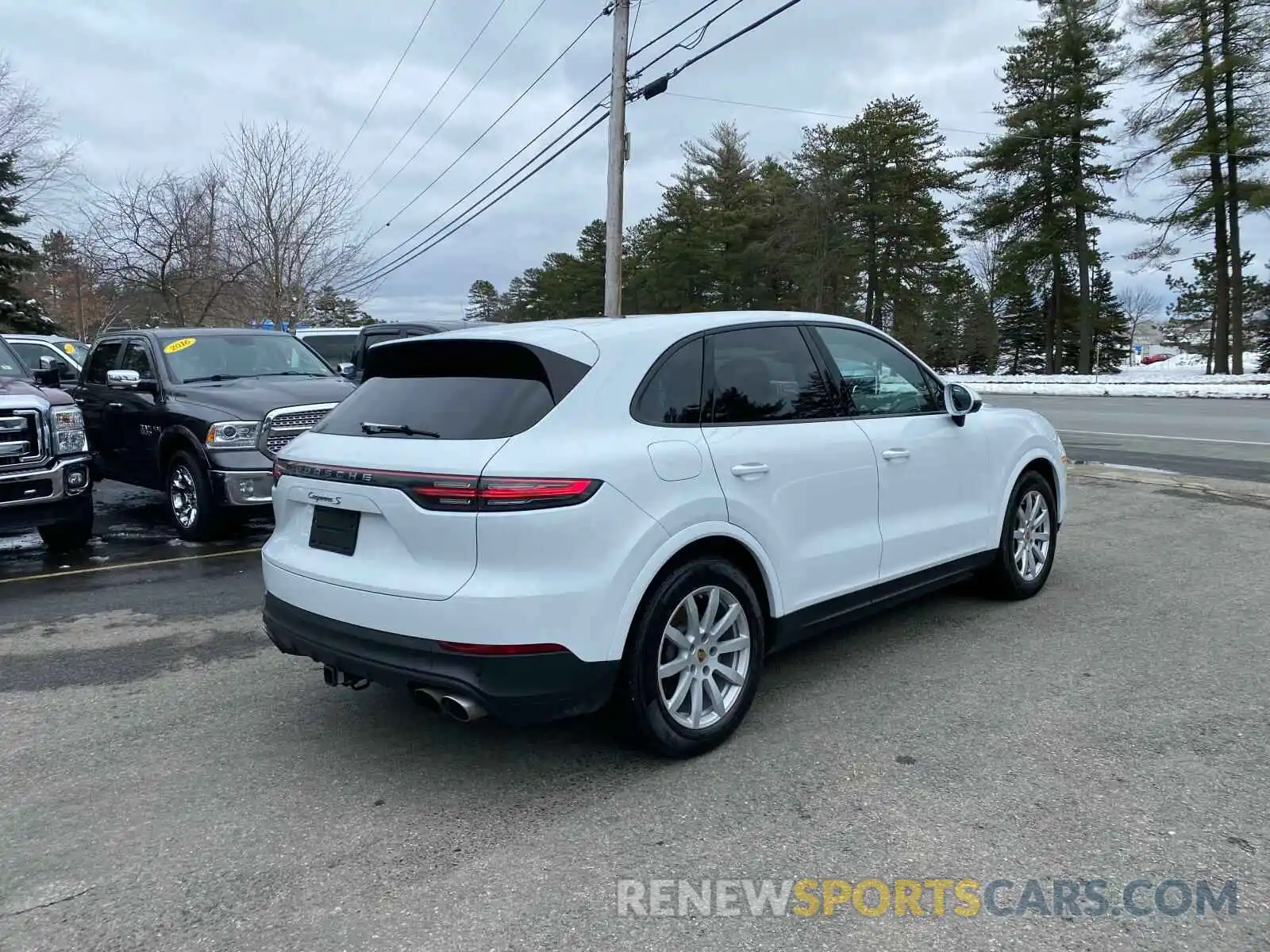 3 Photograph of a damaged car WP1AB2AY1KDA61429 PORSCHE CAYENNE 2019