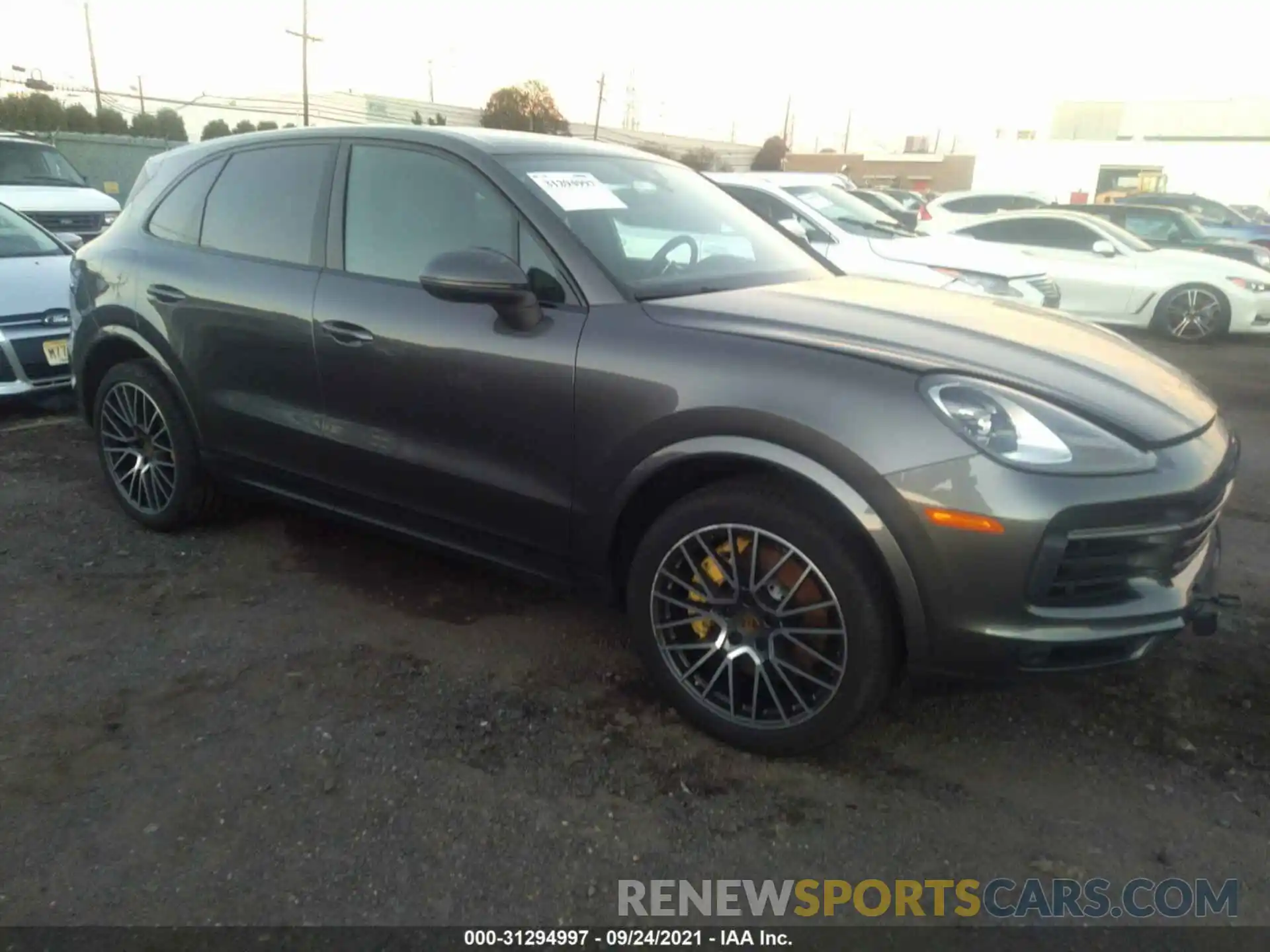 1 Фотография поврежденного автомобиля WP1AB2AY1KDA62340 PORSCHE CAYENNE 2019