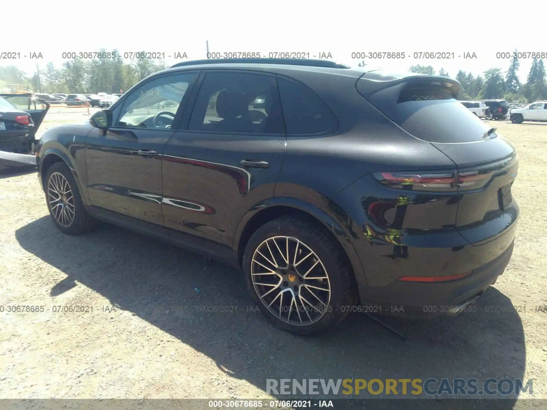 3 Фотография поврежденного автомобиля WP1AB2AY2KDA61164 PORSCHE CAYENNE 2019