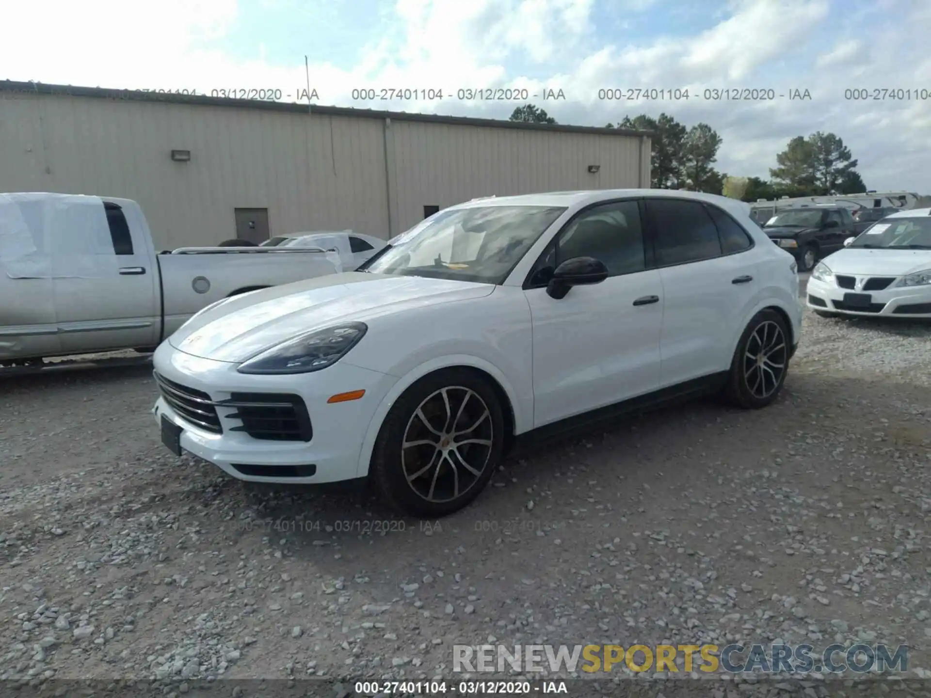 2 Photograph of a damaged car WP1AB2AY2KDA64212 PORSCHE CAYENNE 2019