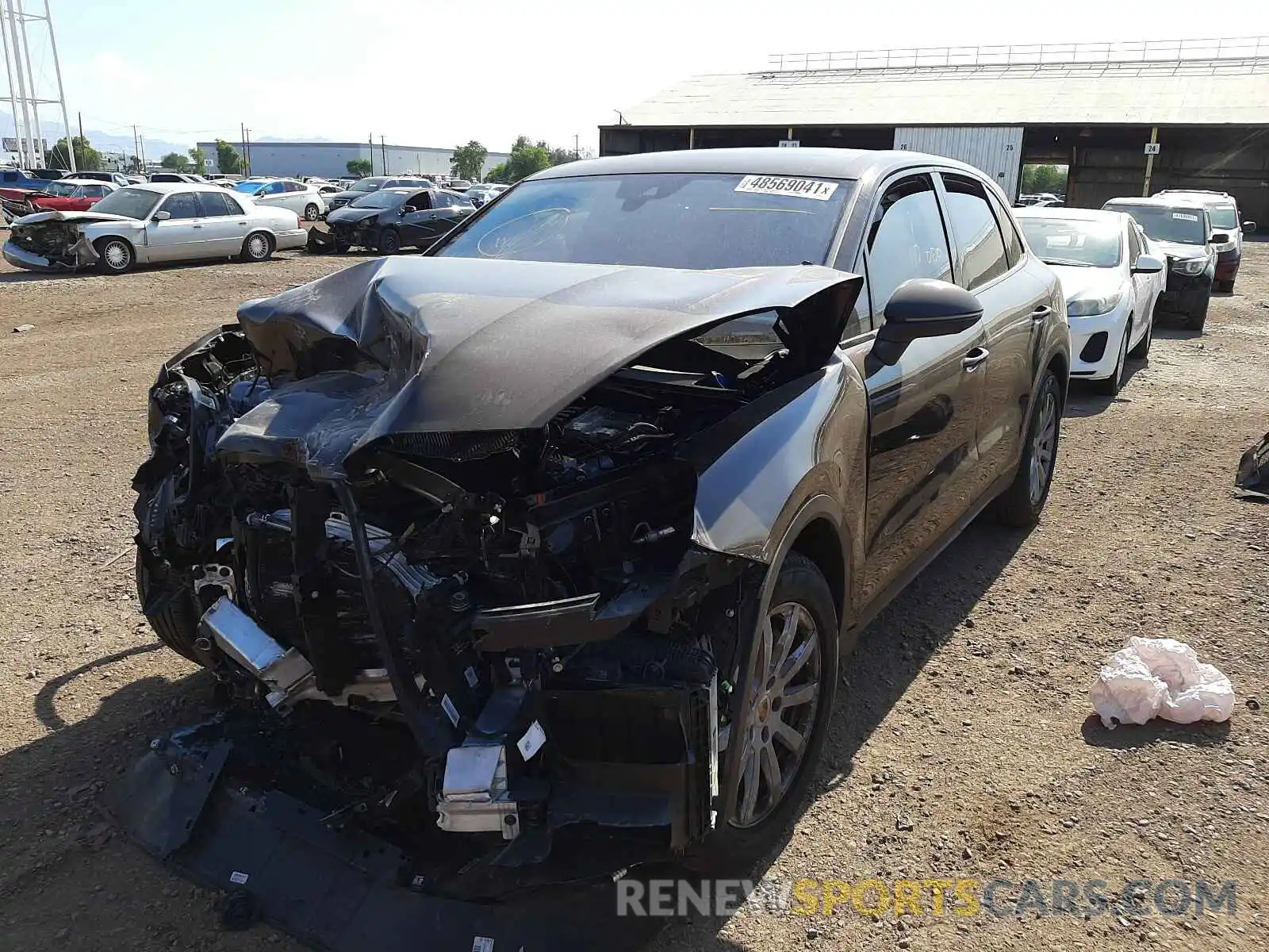 2 Photograph of a damaged car WP1AB2AY4KDA61702 PORSCHE CAYENNE 2019