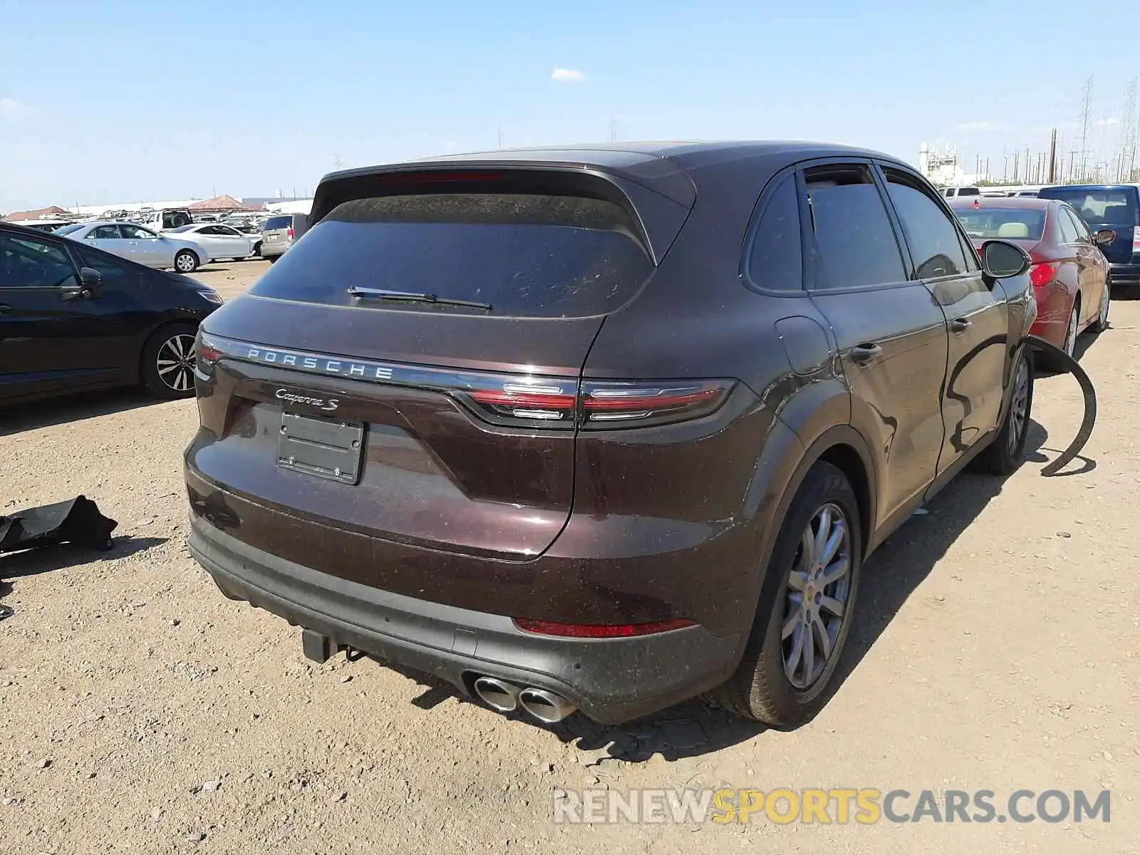 4 Photograph of a damaged car WP1AB2AY4KDA61702 PORSCHE CAYENNE 2019