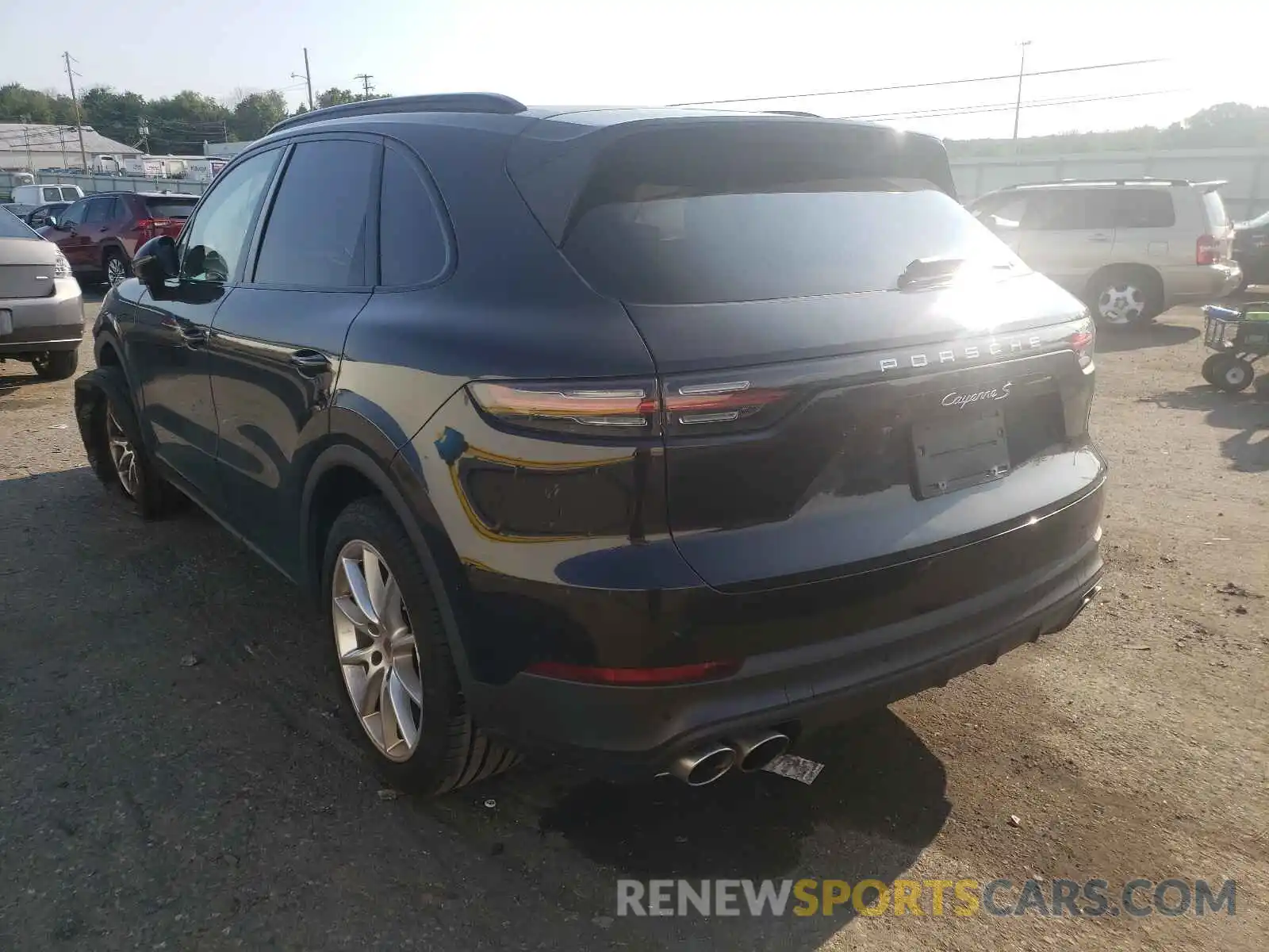 3 Photograph of a damaged car WP1AB2AY4KDA62610 PORSCHE CAYENNE 2019