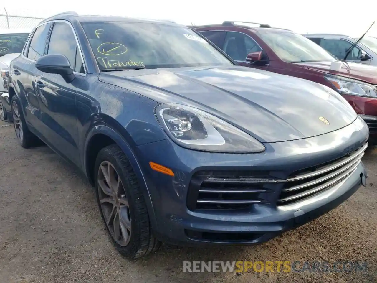 1 Photograph of a damaged car WP1AB2AY4KDA65636 PORSCHE CAYENNE 2019