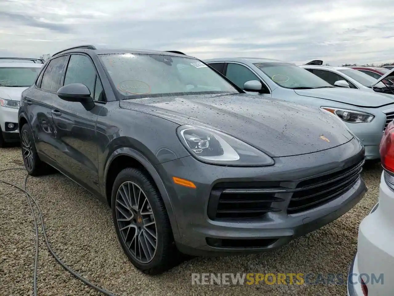 1 Фотография поврежденного автомобиля WP1AB2AY5KDA61689 PORSCHE CAYENNE 2019