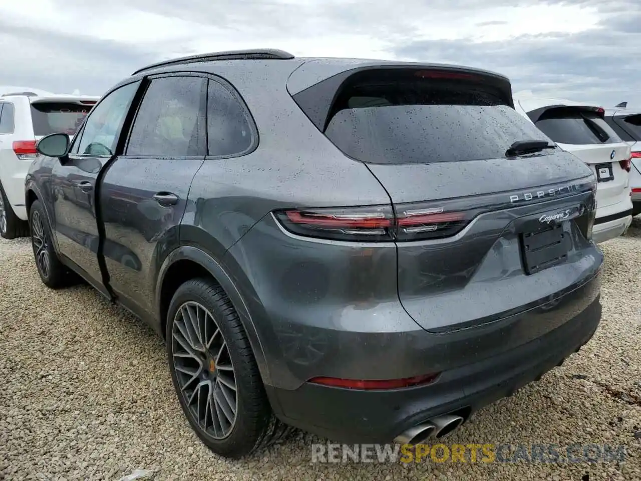 3 Фотография поврежденного автомобиля WP1AB2AY5KDA61689 PORSCHE CAYENNE 2019