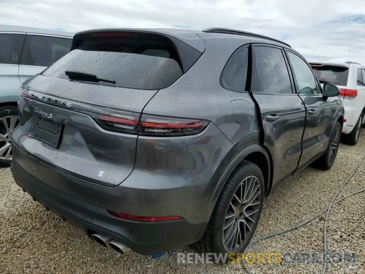 4 Фотография поврежденного автомобиля WP1AB2AY5KDA61689 PORSCHE CAYENNE 2019