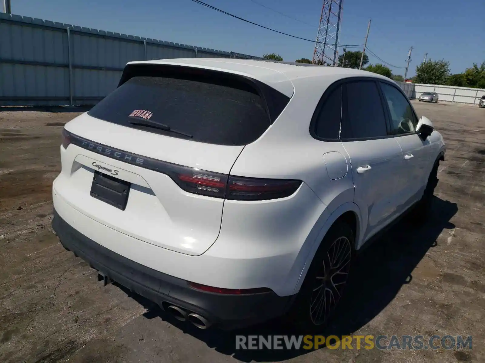 4 Photograph of a damaged car WP1AB2AY5KDA62311 PORSCHE CAYENNE 2019