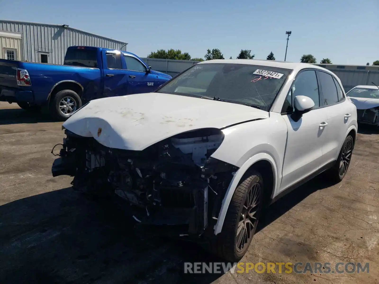 9 Photograph of a damaged car WP1AB2AY5KDA62311 PORSCHE CAYENNE 2019