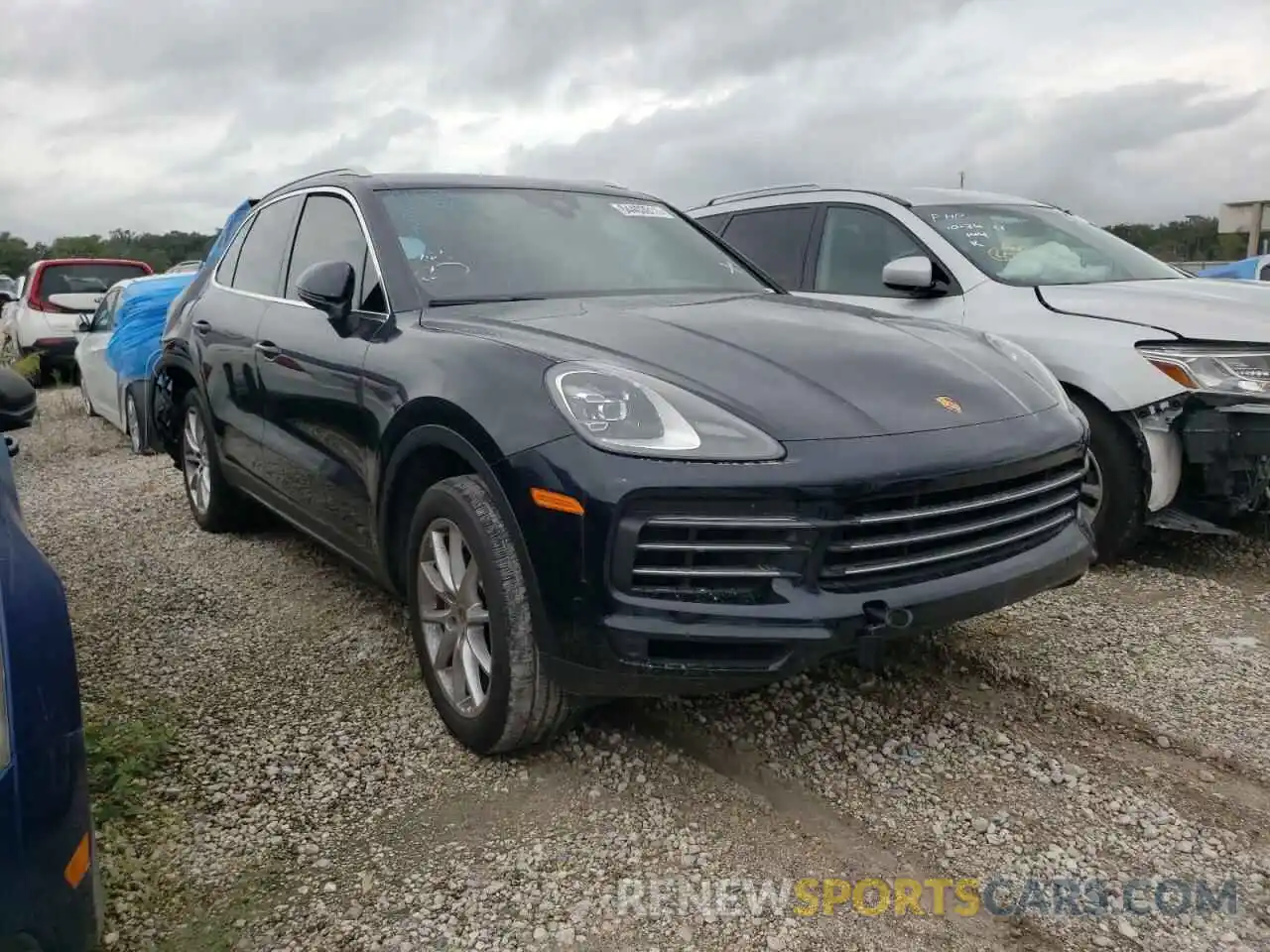 1 Photograph of a damaged car WP1AB2AY5KDA63166 PORSCHE CAYENNE 2019