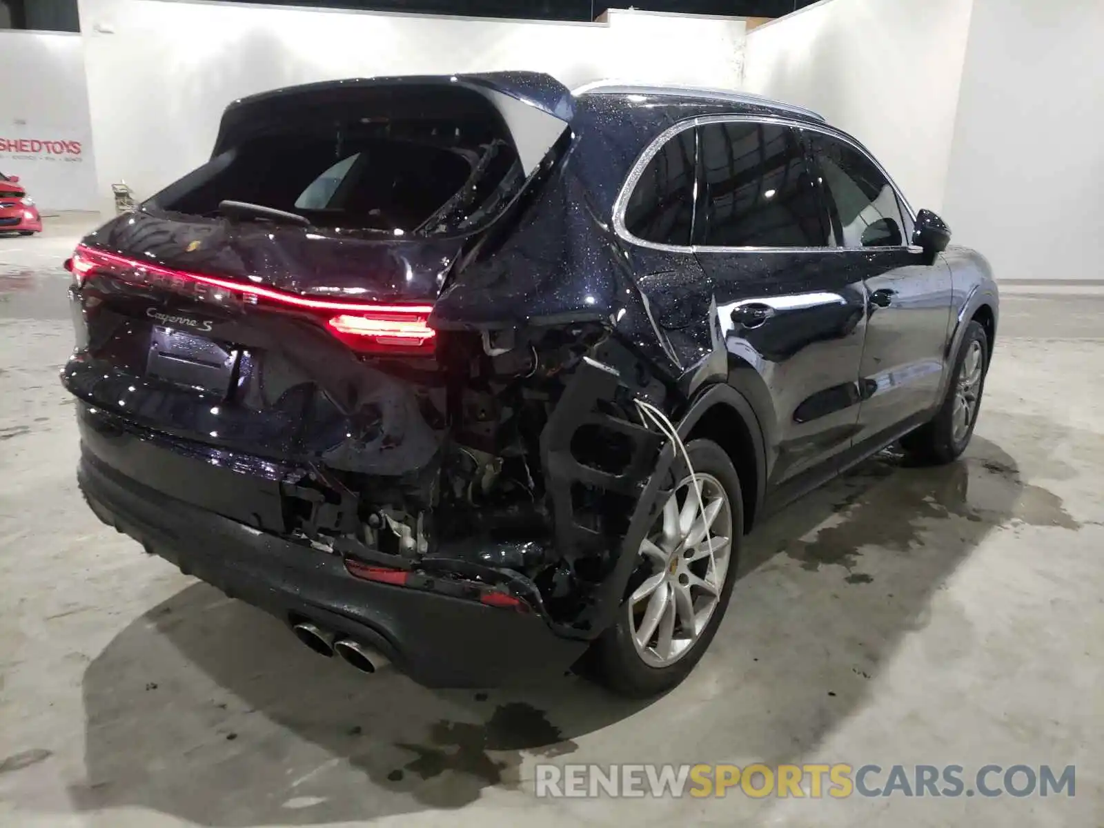 4 Photograph of a damaged car WP1AB2AY5KDA63166 PORSCHE CAYENNE 2019