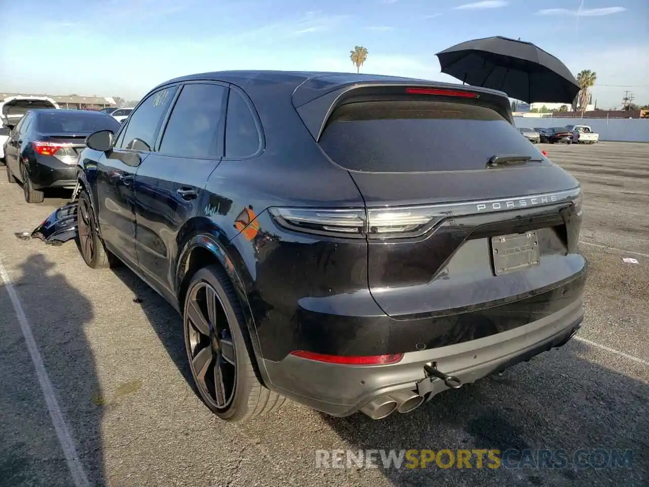 3 Photograph of a damaged car WP1AB2AY5KDA63894 PORSCHE CAYENNE 2019