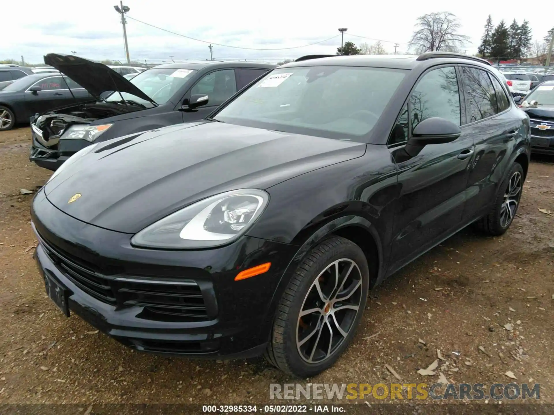 2 Photograph of a damaged car WP1AB2AY5KDA64639 PORSCHE CAYENNE 2019