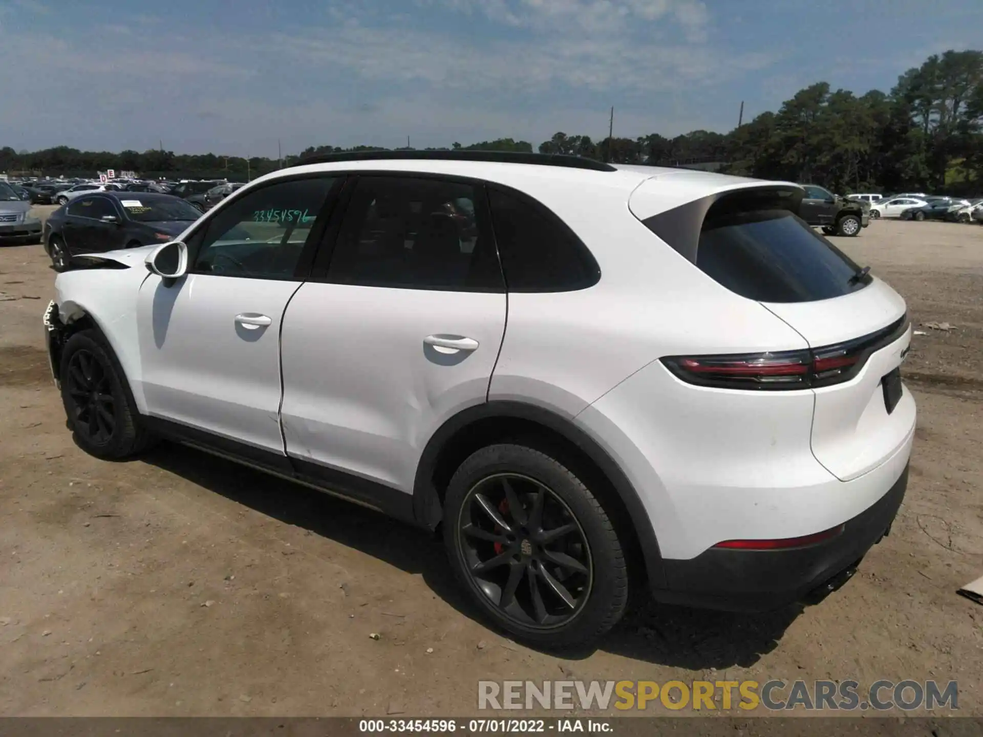 3 Photograph of a damaged car WP1AB2AY5KDA65466 PORSCHE CAYENNE 2019