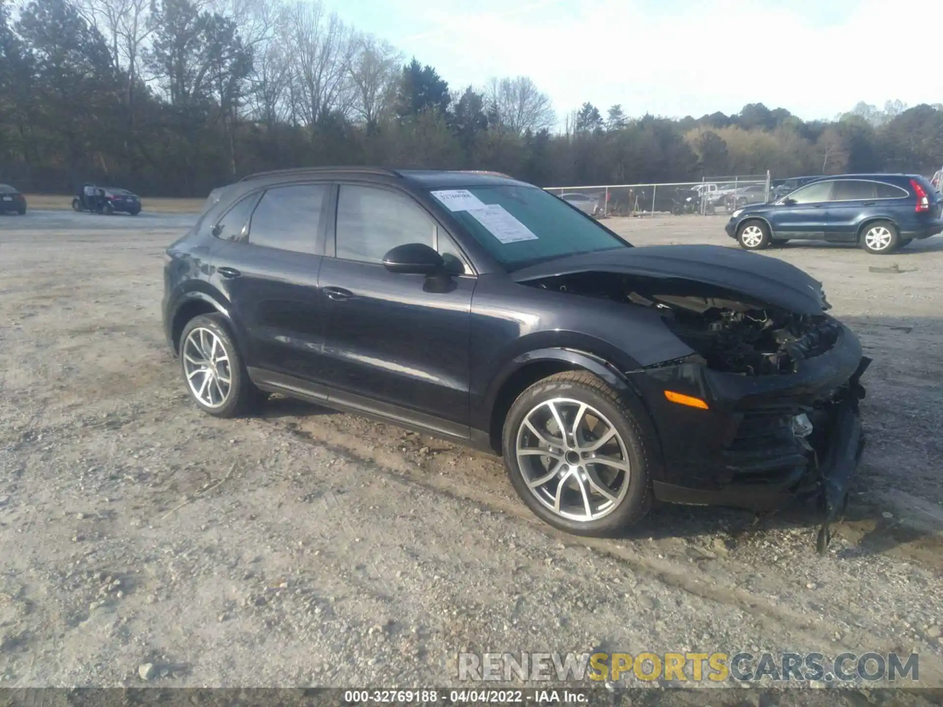 1 Photograph of a damaged car WP1AB2AY6KDA62768 PORSCHE CAYENNE 2019