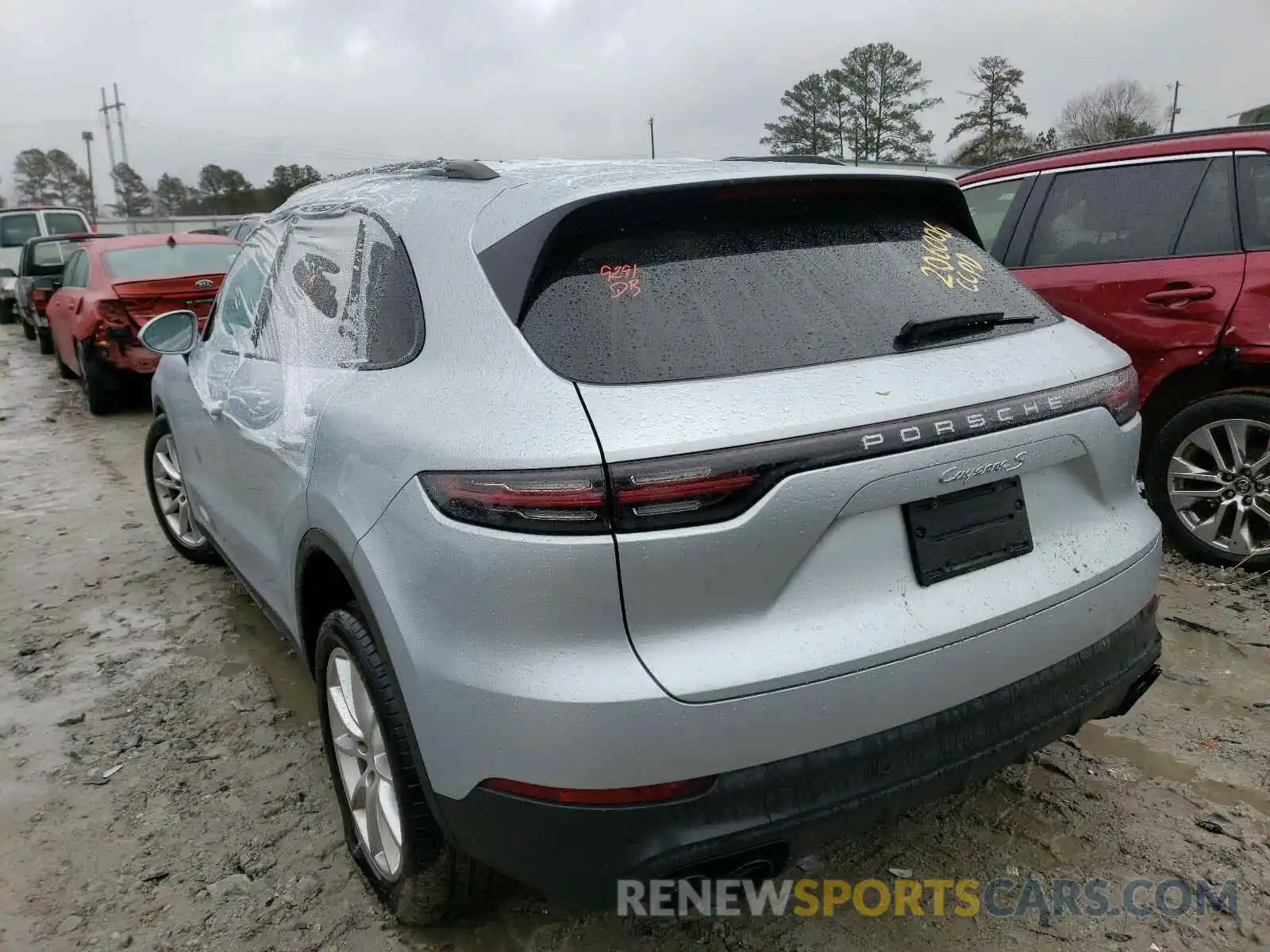 3 Photograph of a damaged car WP1AB2AY6KDA64472 PORSCHE CAYENNE 2019