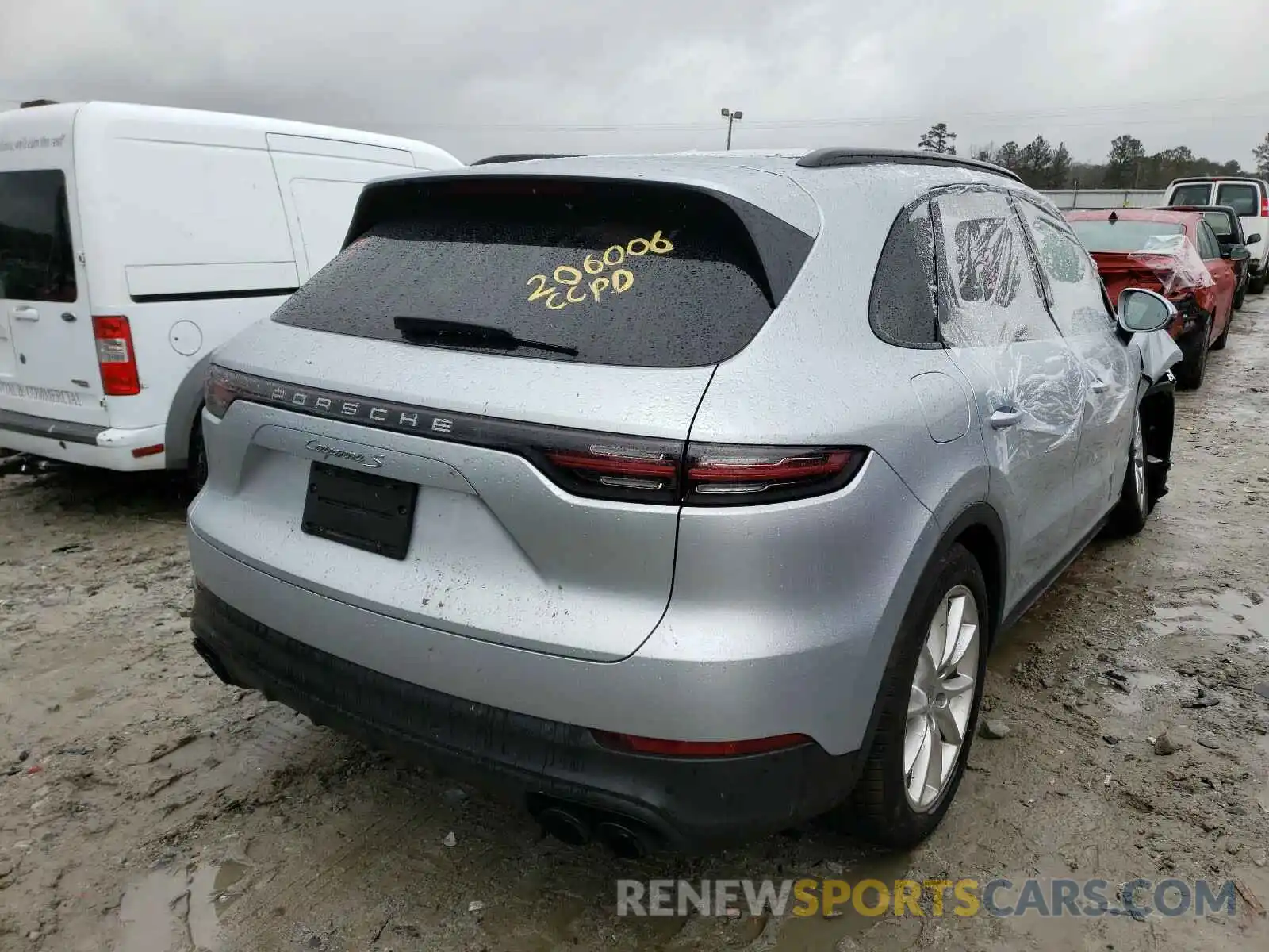 4 Фотография поврежденного автомобиля WP1AB2AY6KDA64472 PORSCHE CAYENNE 2019