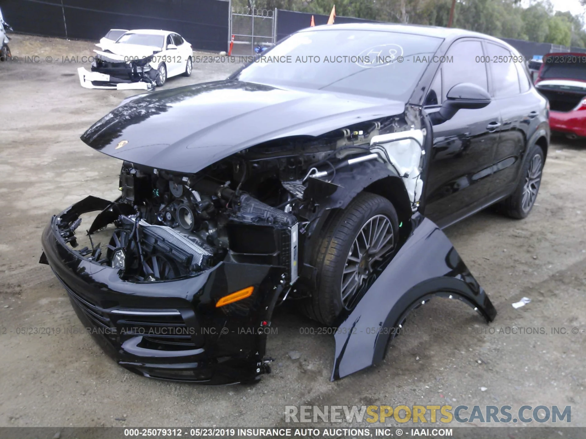 2 Photograph of a damaged car WP1AB2AY7KDA62407 PORSCHE CAYENNE 2019