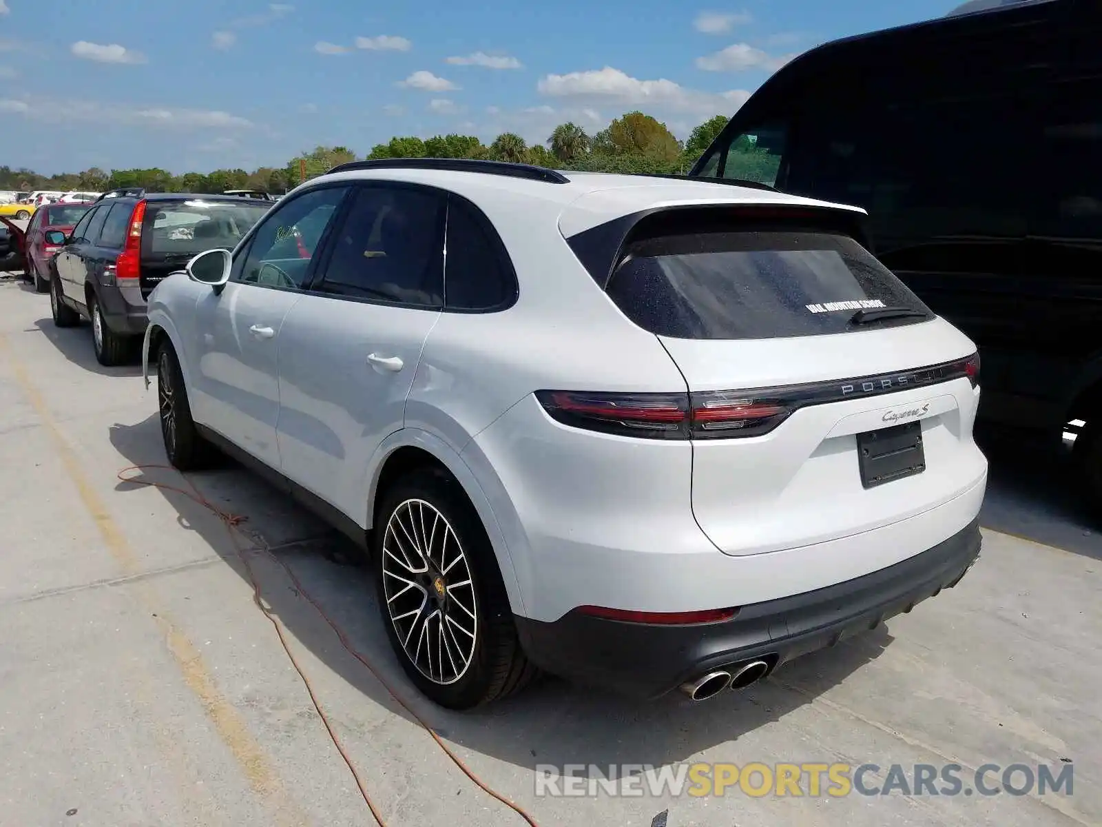 3 Photograph of a damaged car WP1AB2AY7KDA64383 PORSCHE CAYENNE 2019