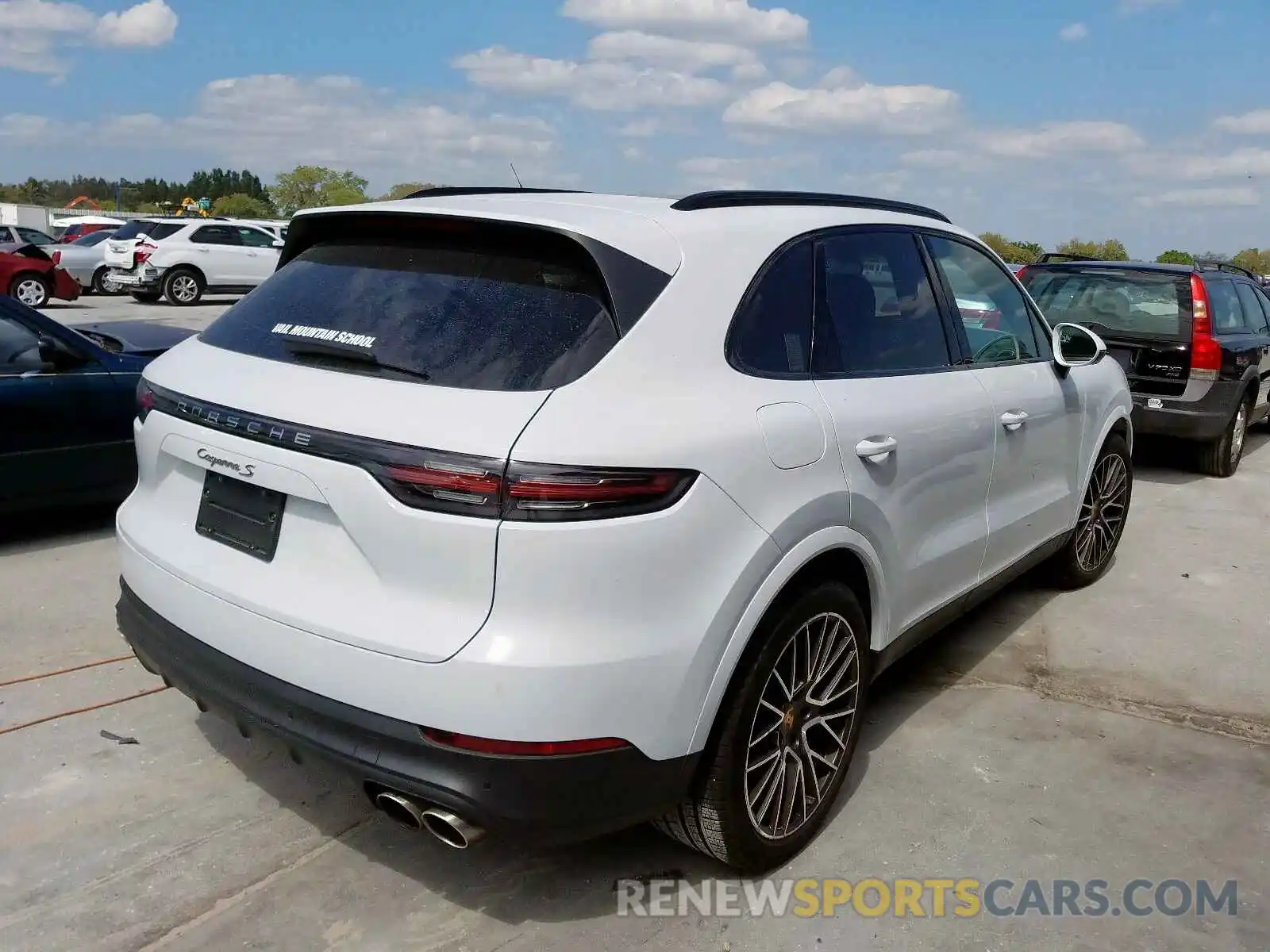 4 Photograph of a damaged car WP1AB2AY7KDA64383 PORSCHE CAYENNE 2019