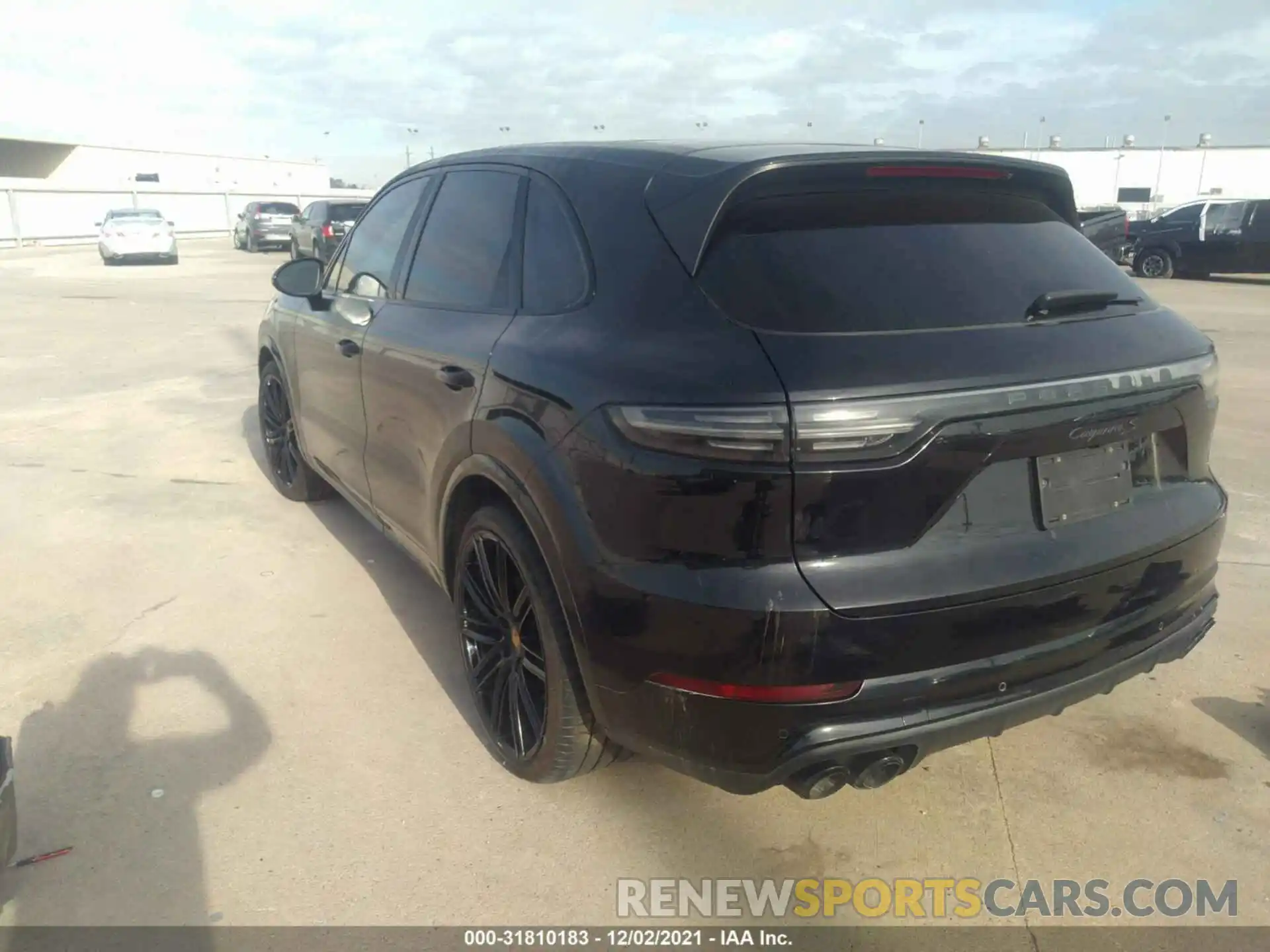 3 Photograph of a damaged car WP1AB2AY7KDA65257 PORSCHE CAYENNE 2019