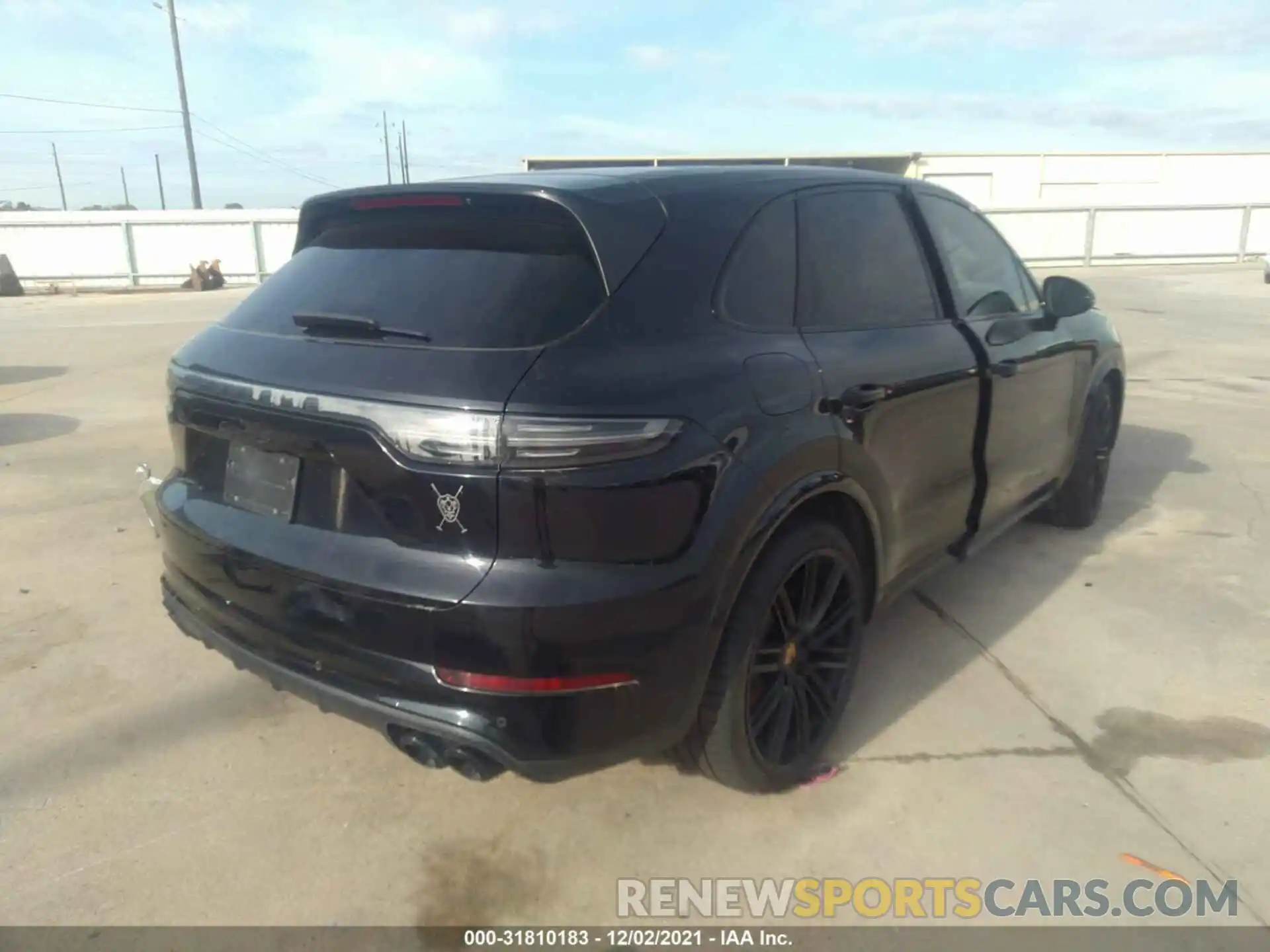 4 Photograph of a damaged car WP1AB2AY7KDA65257 PORSCHE CAYENNE 2019