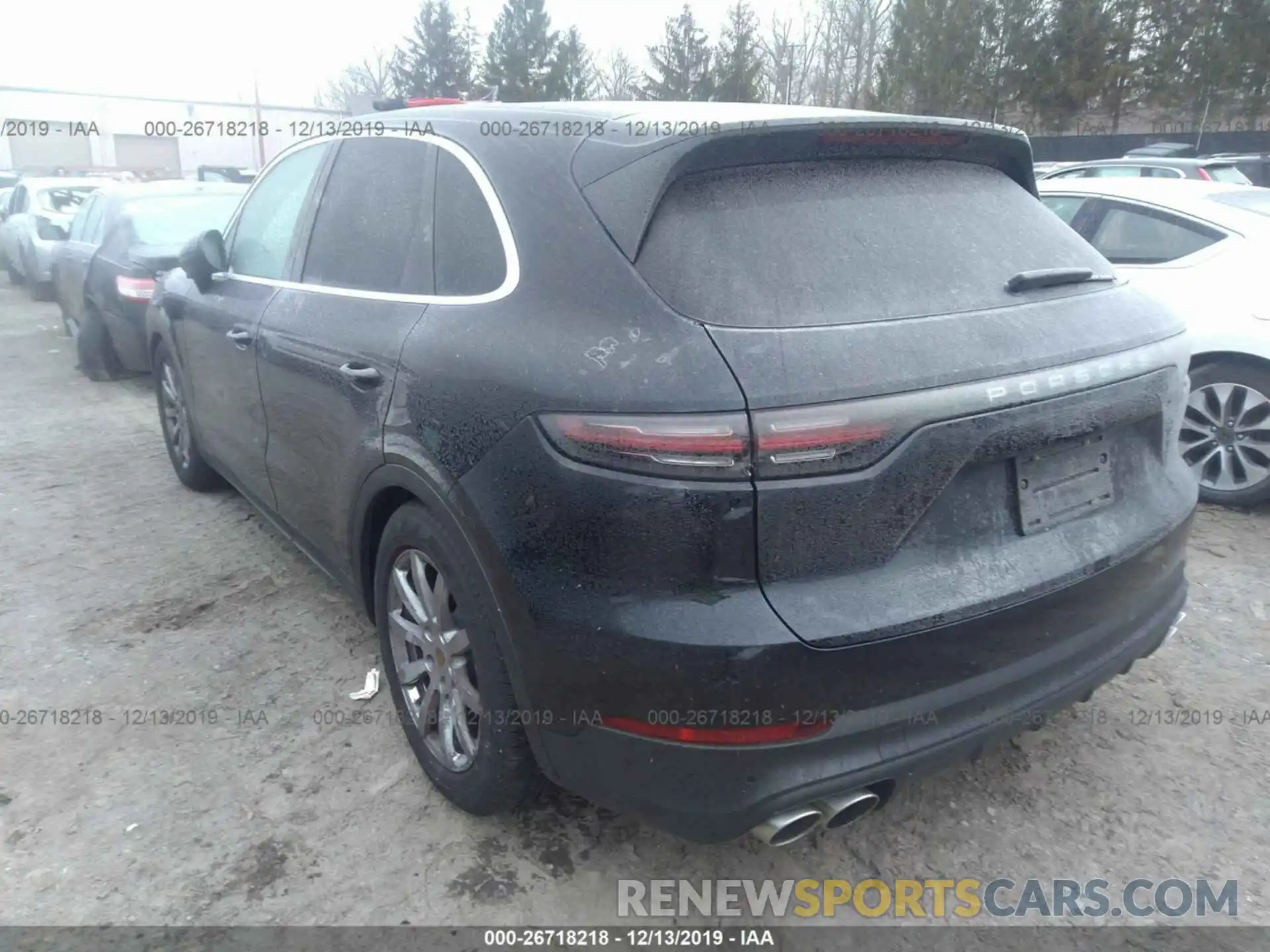 3 Photograph of a damaged car WP1AB2AY7KDA65601 PORSCHE CAYENNE 2019