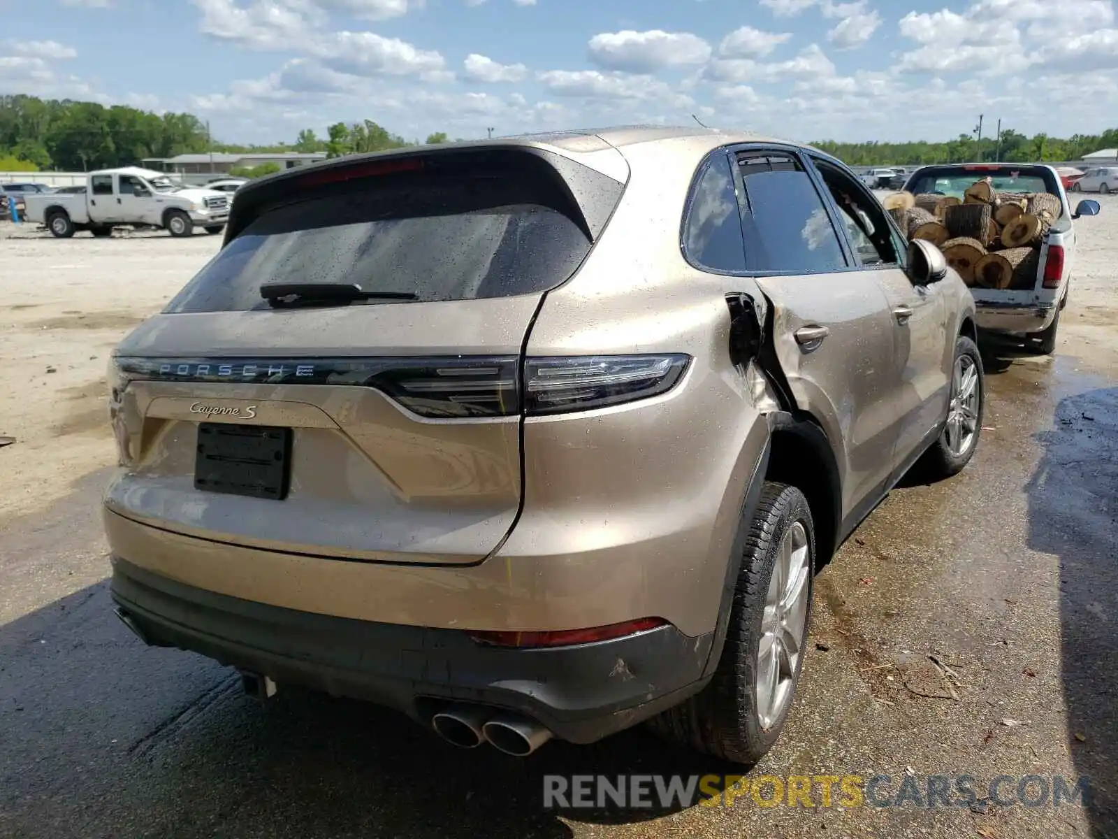 4 Photograph of a damaged car WP1AB2AY8KDA62366 PORSCHE CAYENNE 2019