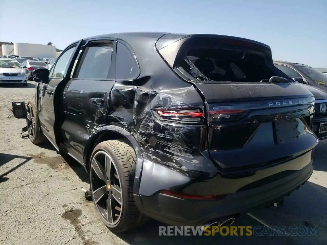 3 Photograph of a damaged car WP1AB2AY8KDA63789 PORSCHE CAYENNE 2019