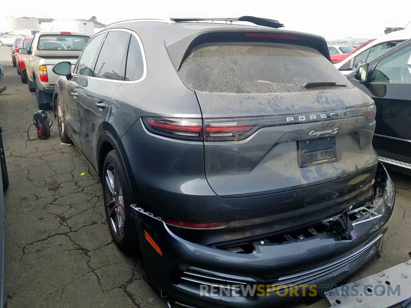 3 Photograph of a damaged car WP1AB2AY9KDA60867 PORSCHE CAYENNE 2019