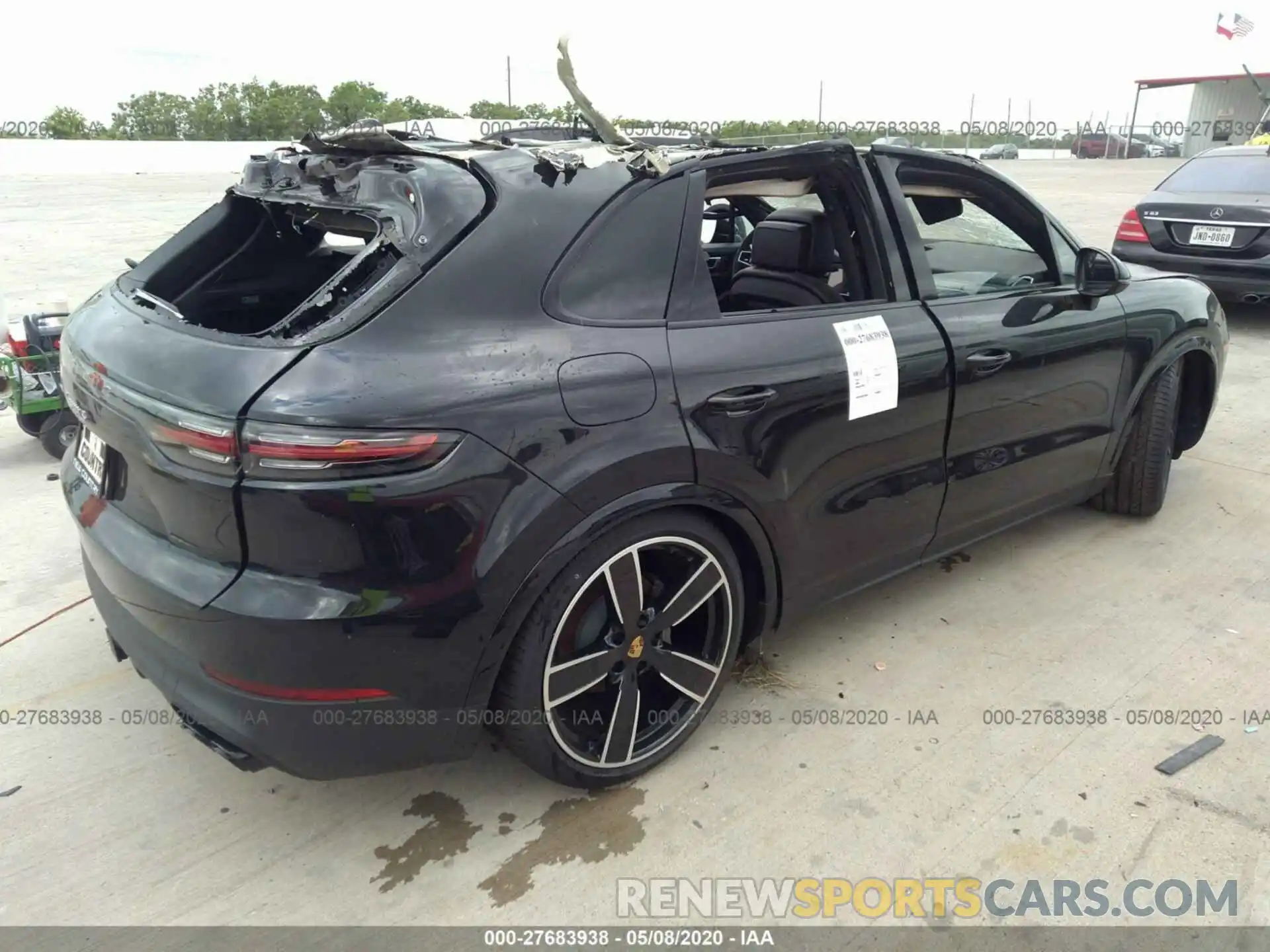 4 Photograph of a damaged car WP1AB2AY9KDA61789 PORSCHE CAYENNE 2019